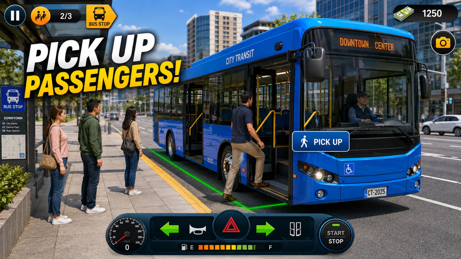 اسکرین شات 6 بازی Bus Simulator: Urban Ride