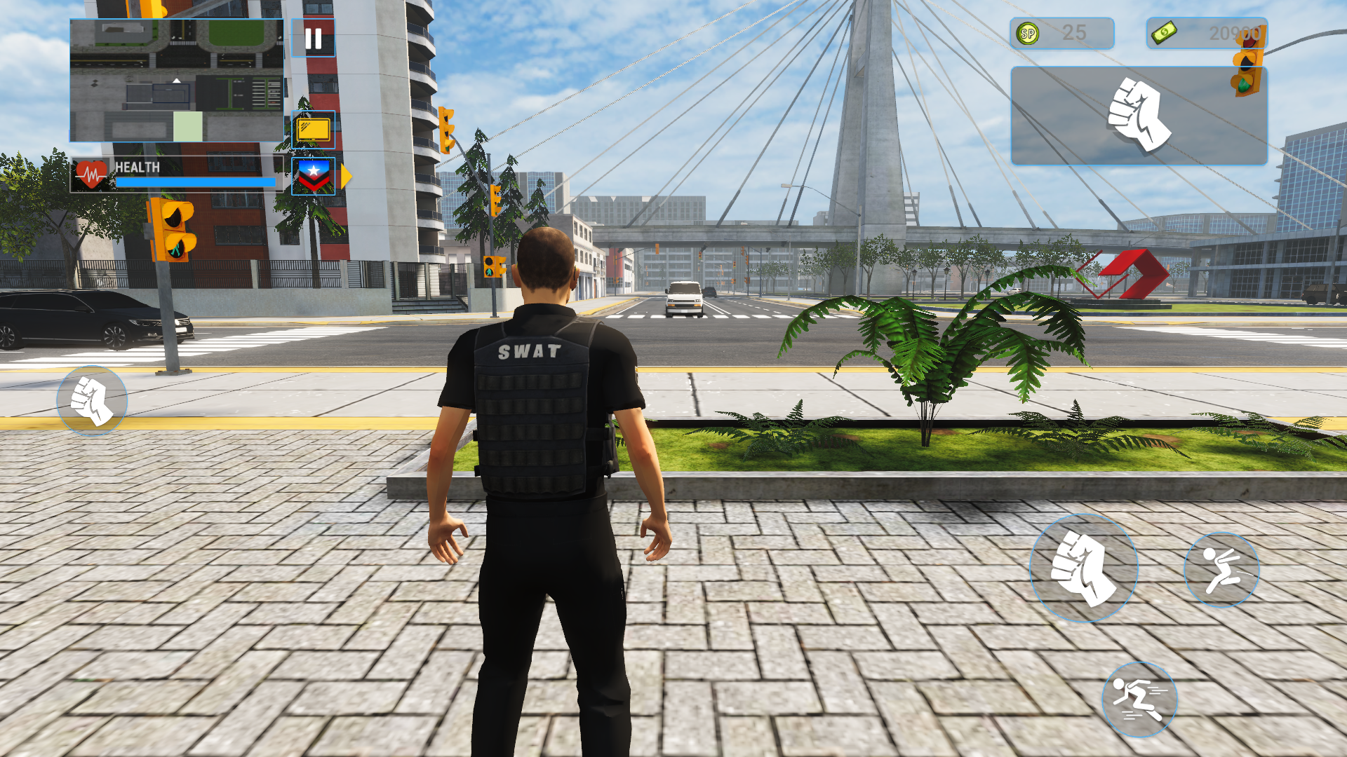 اسکرین شات 1 بازی City Police Duty Car Simulator