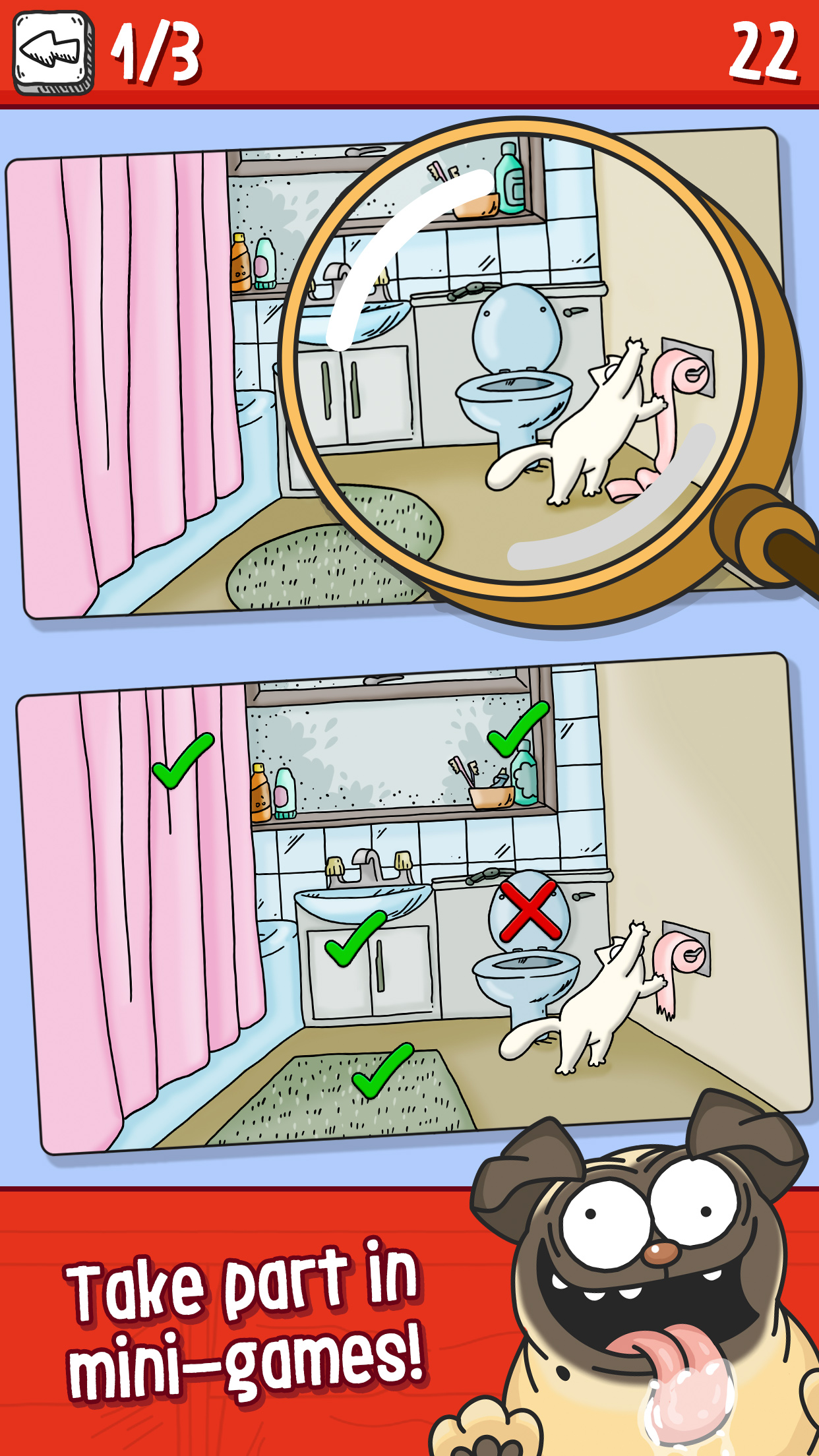 اسکرین شات 2 بازی Simon's Cat - Crunch Time