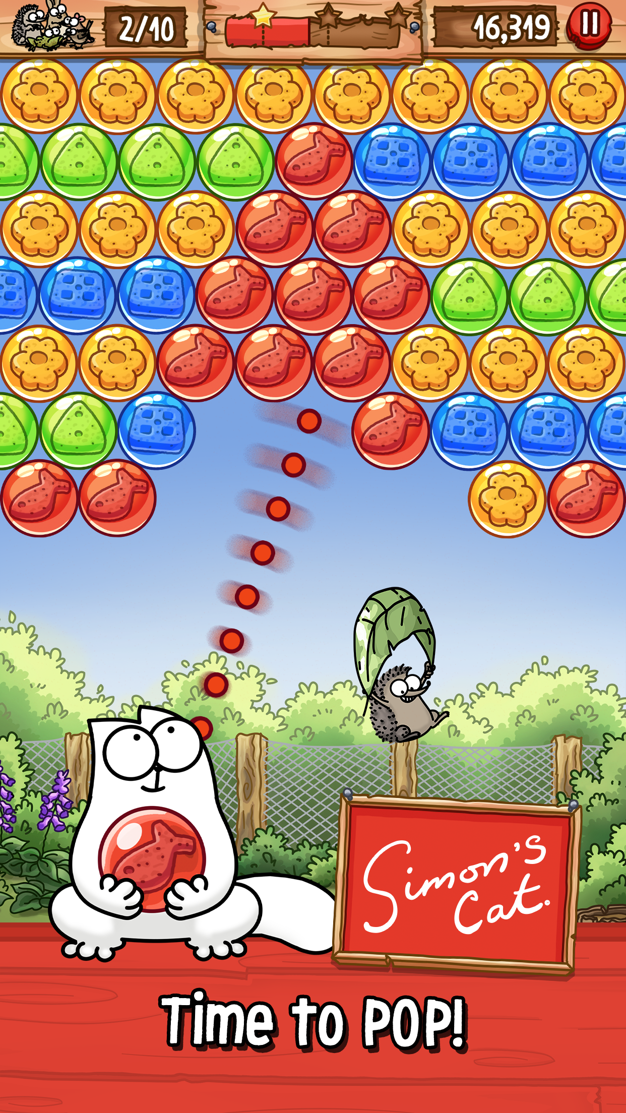 اسکرین شات 1 بازی Simon's Cat - Pop Time