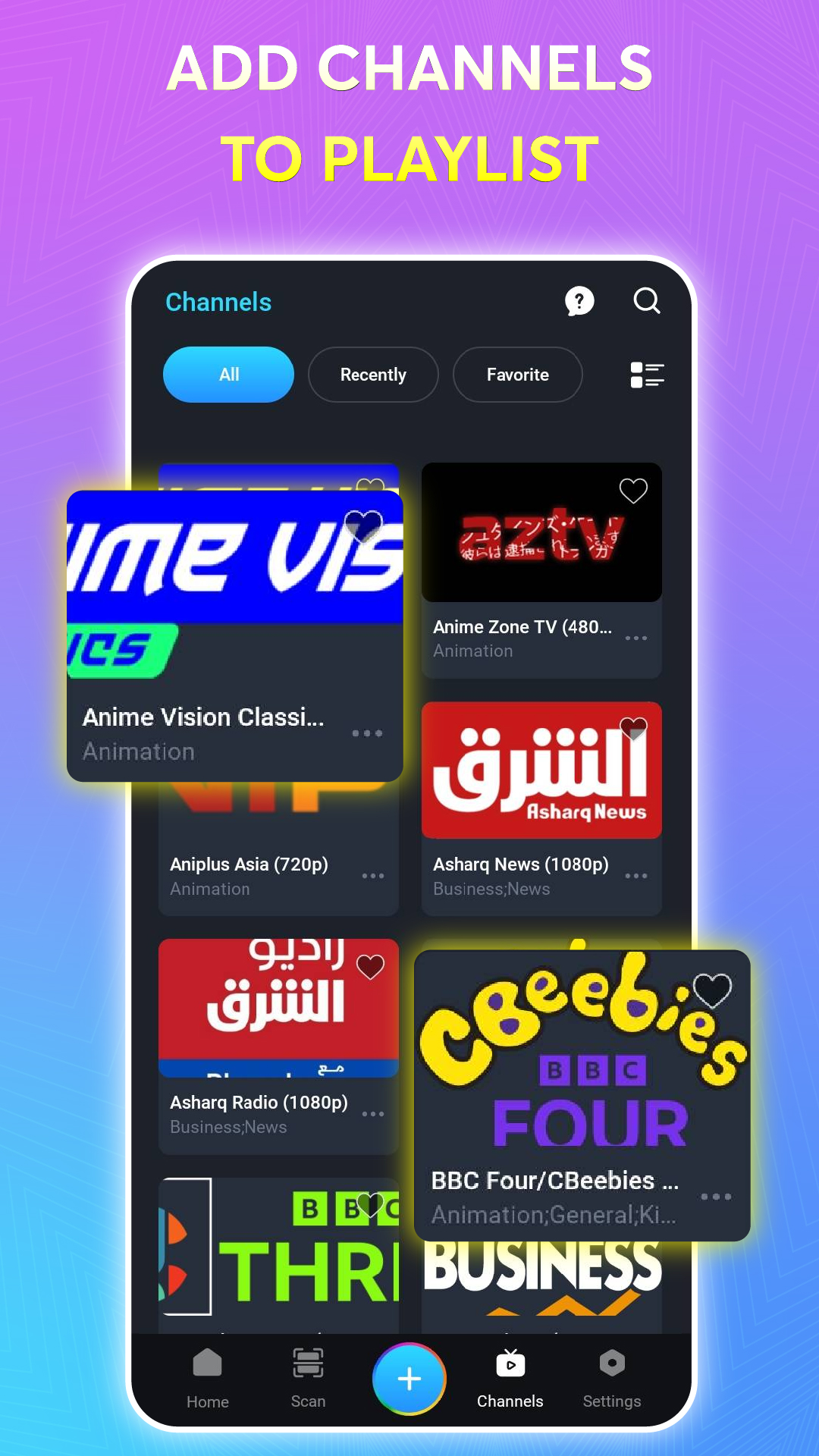 اسکرین شات 4 برنامه StreamUp: IPTV Smart Player