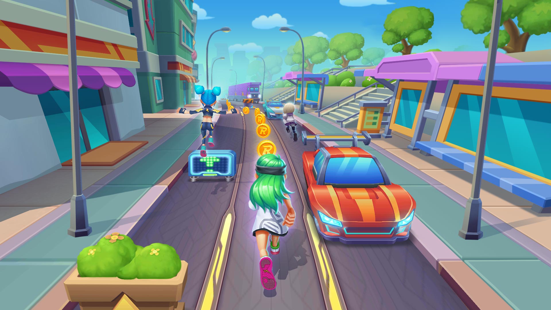 اسکرین شات 8 بازی Street Rush - Running Game