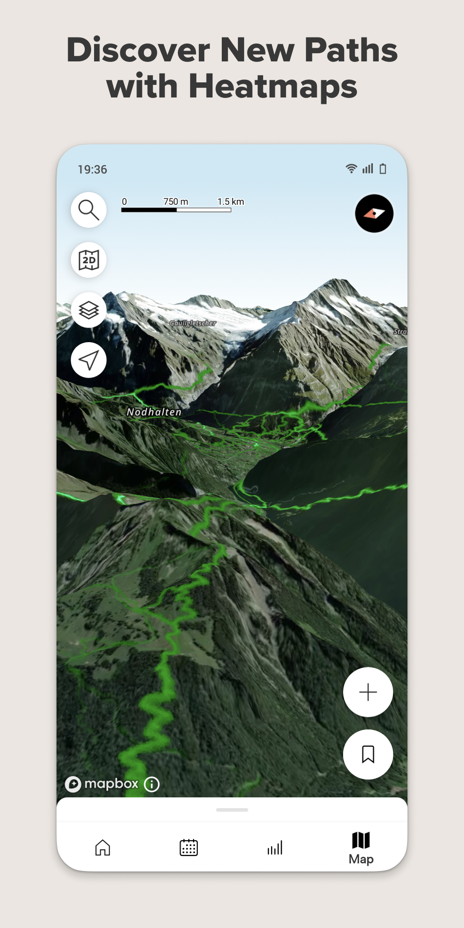 اسکرین شات 4 برنامه Sports Tracker: Run Bike Hike