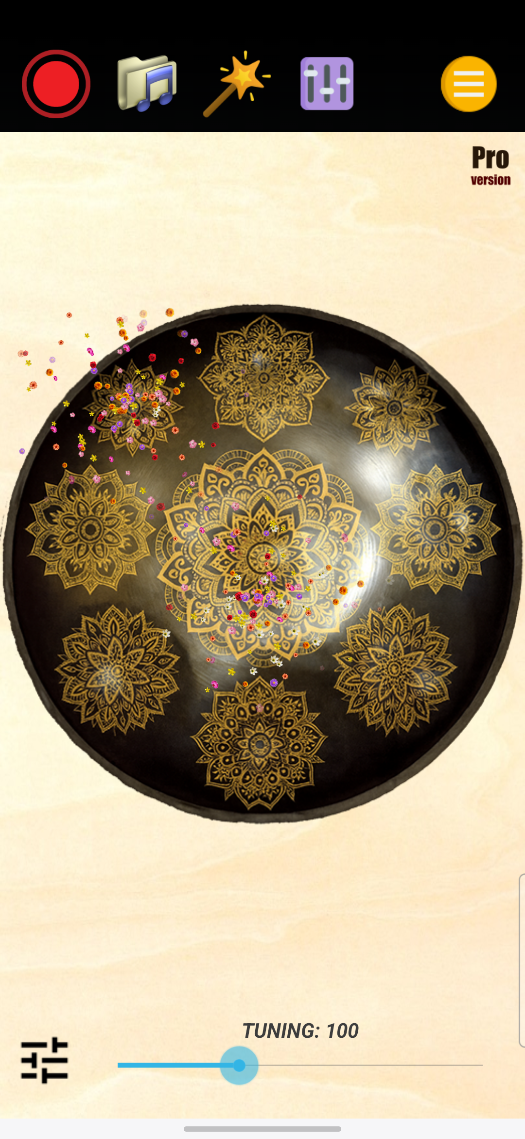 اسکرین شات 4 برنامه Hang Drum
