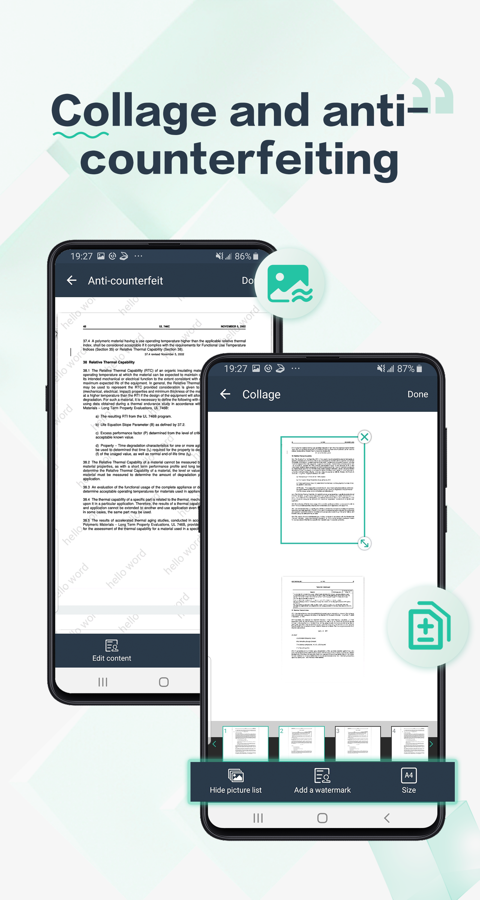 اسکرین شات 3 برنامه Doc Scanner - PDF Scanner App