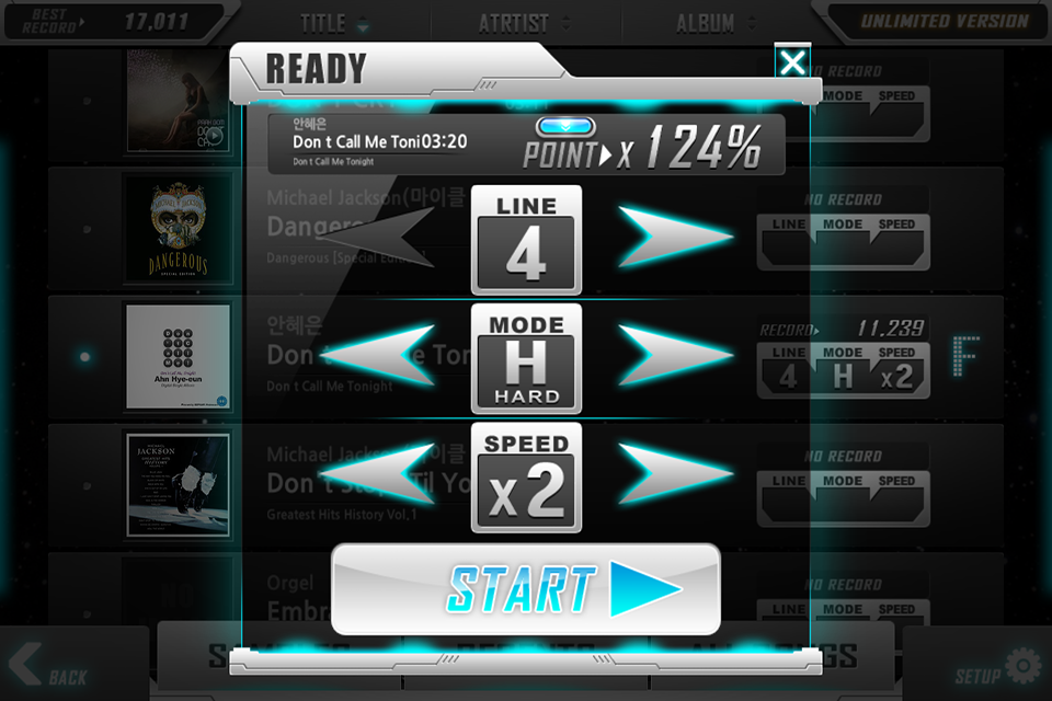 اسکرین شات 5 بازی BEAT MP3 - Rhythm Game