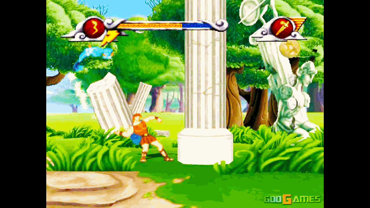 اسکرین شات 5 بازی هرکول دیزنی پلی استیشن 1