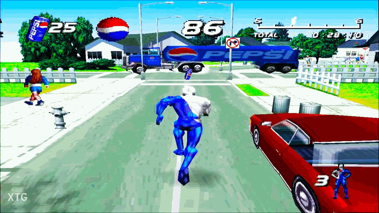 اسکرین شات 9 بازی پپسی من پلی استیشن 1