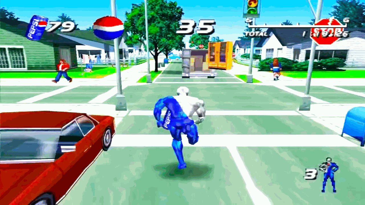 اسکرین شات 5 بازی پپسی من پلی استیشن 1