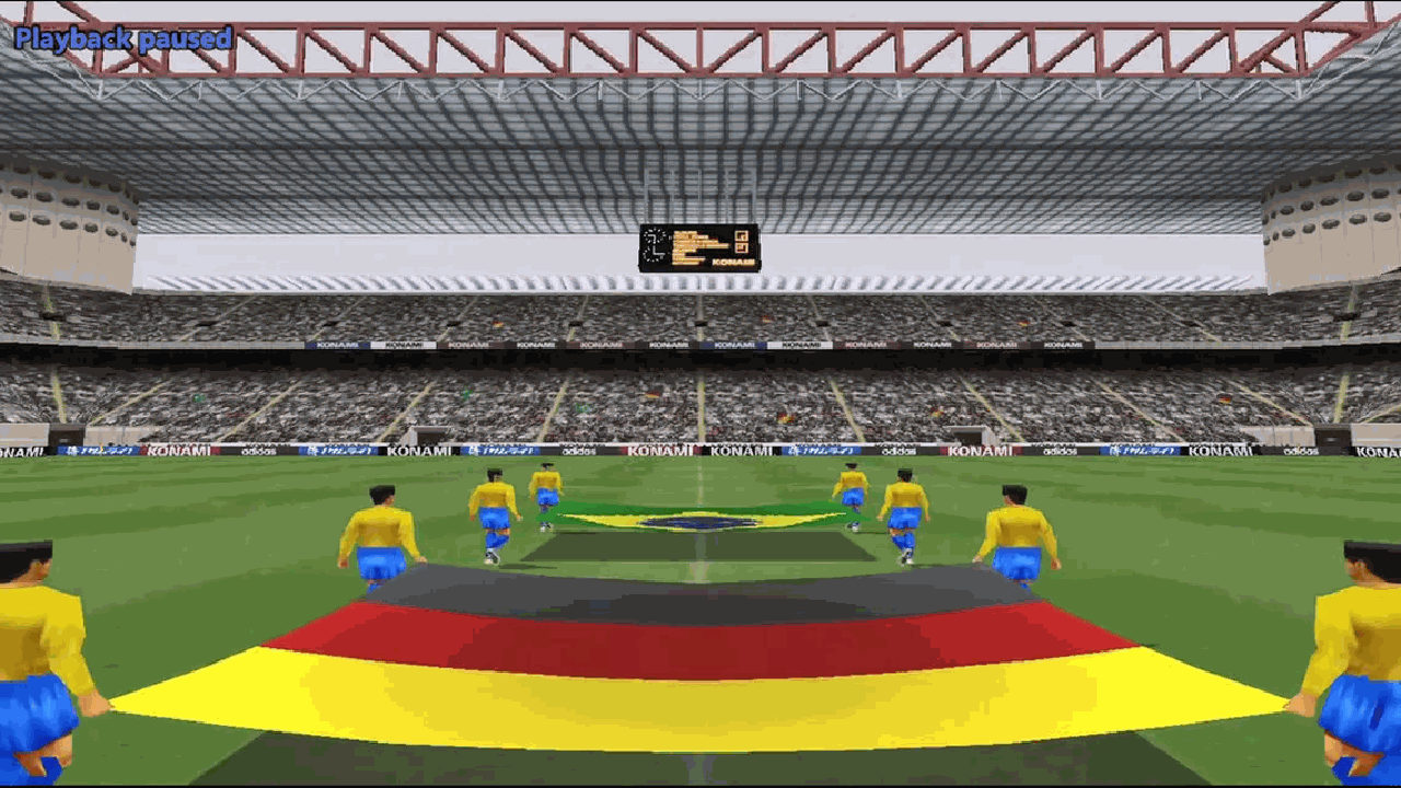 اسکرین شات 6 بازی فوتبال 2002 پلی استیشن 1