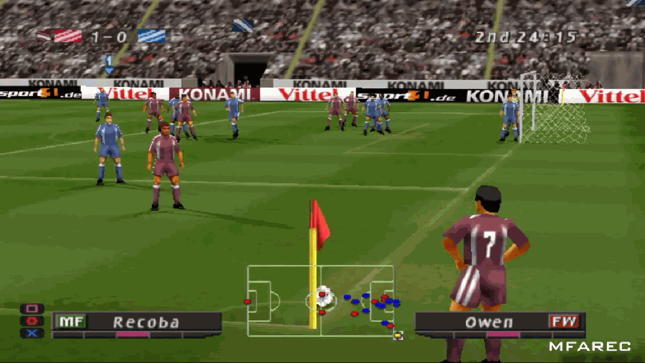 اسکرین شات 1 بازی فوتبال 2002 پلی استیشن 1