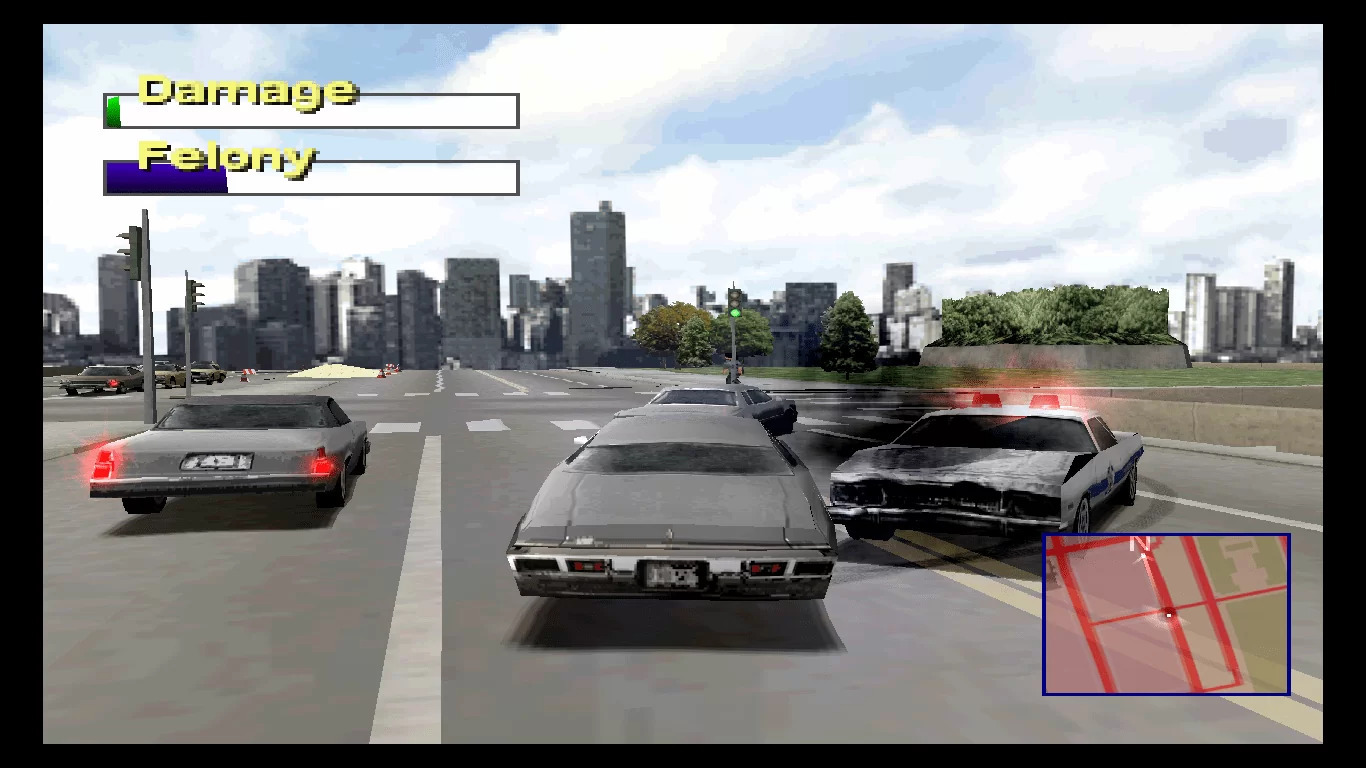 اسکرین شات 4 بازی درایور 2 پلی استیشن1