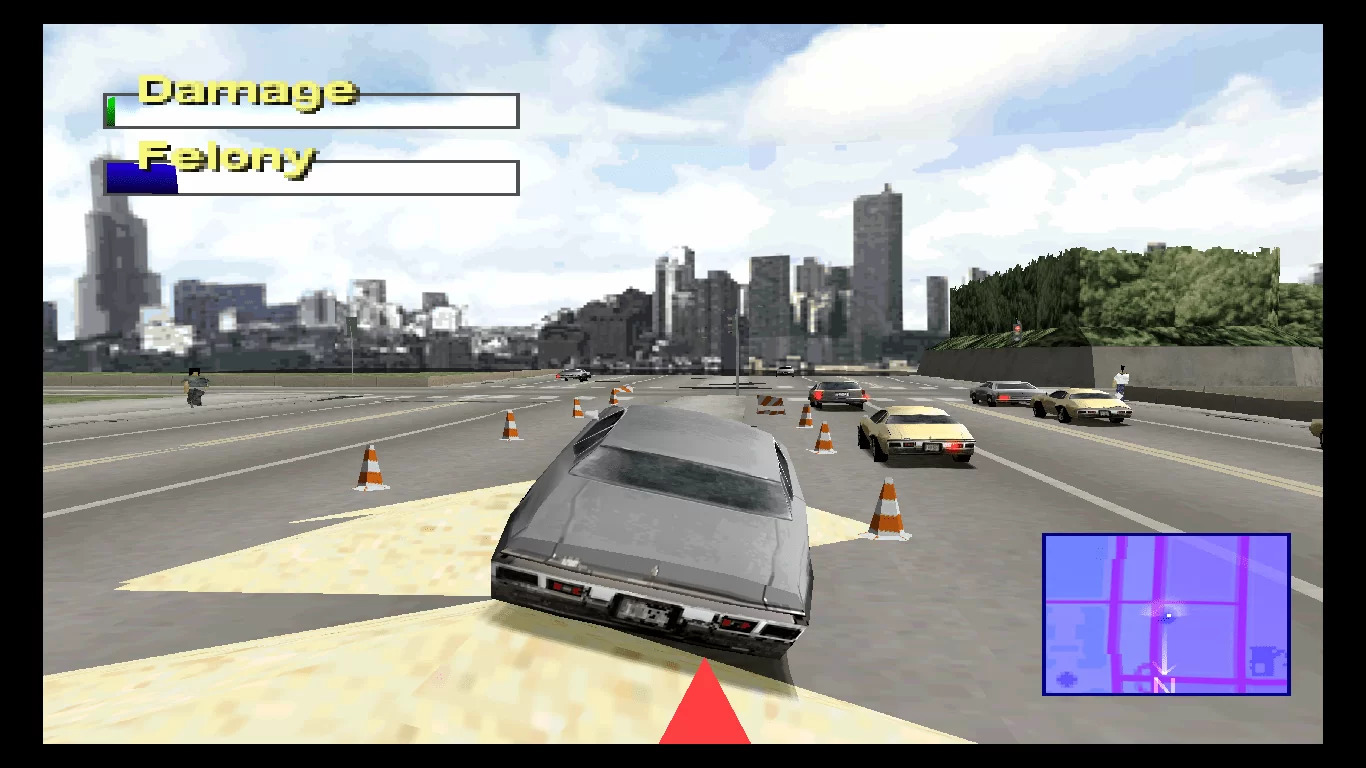 اسکرین شات 6 بازی درایور 2 پلی استیشن1