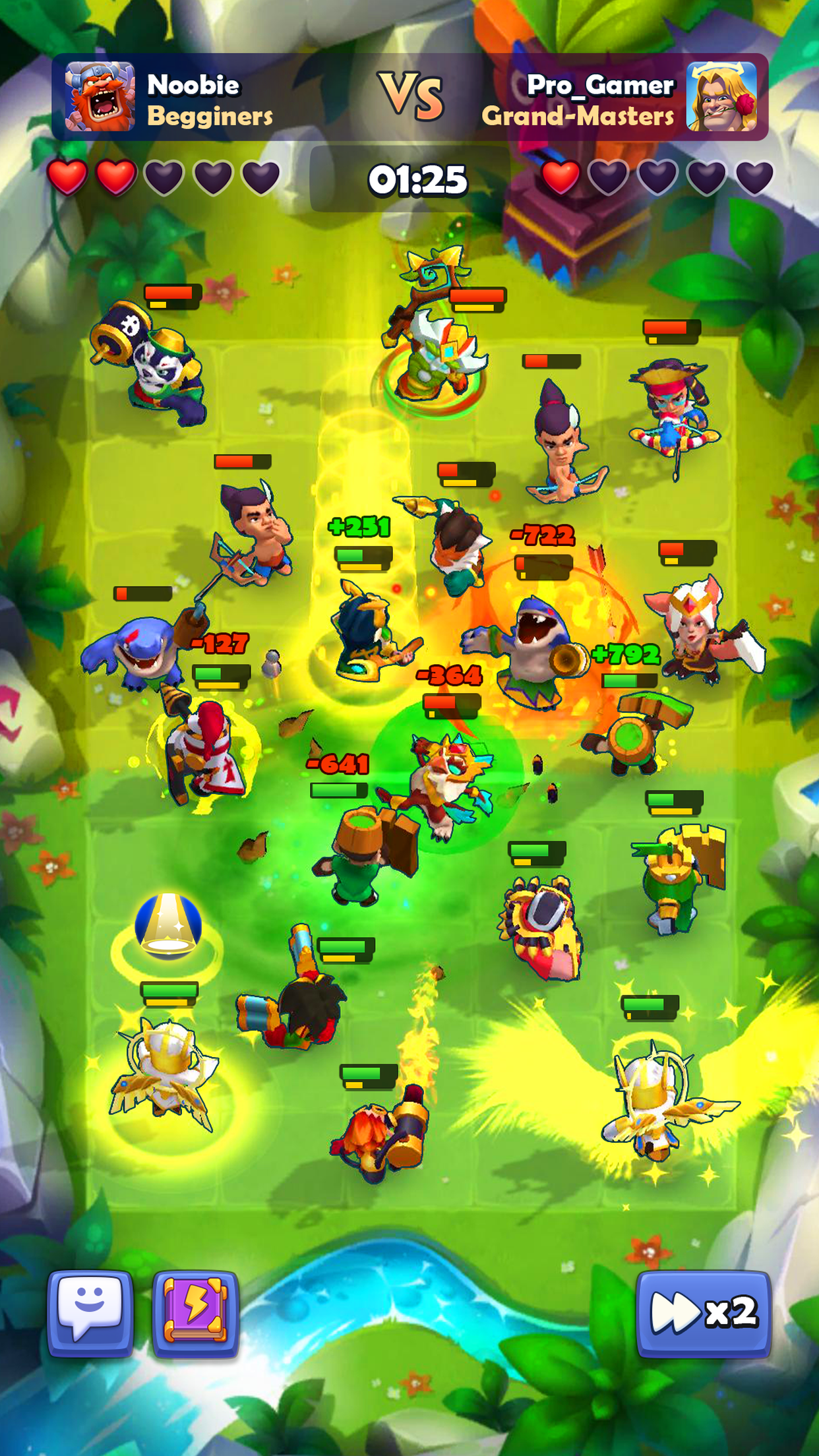 اسکرین شات 3 بازی LUDUS・PvP Merge Battle Game