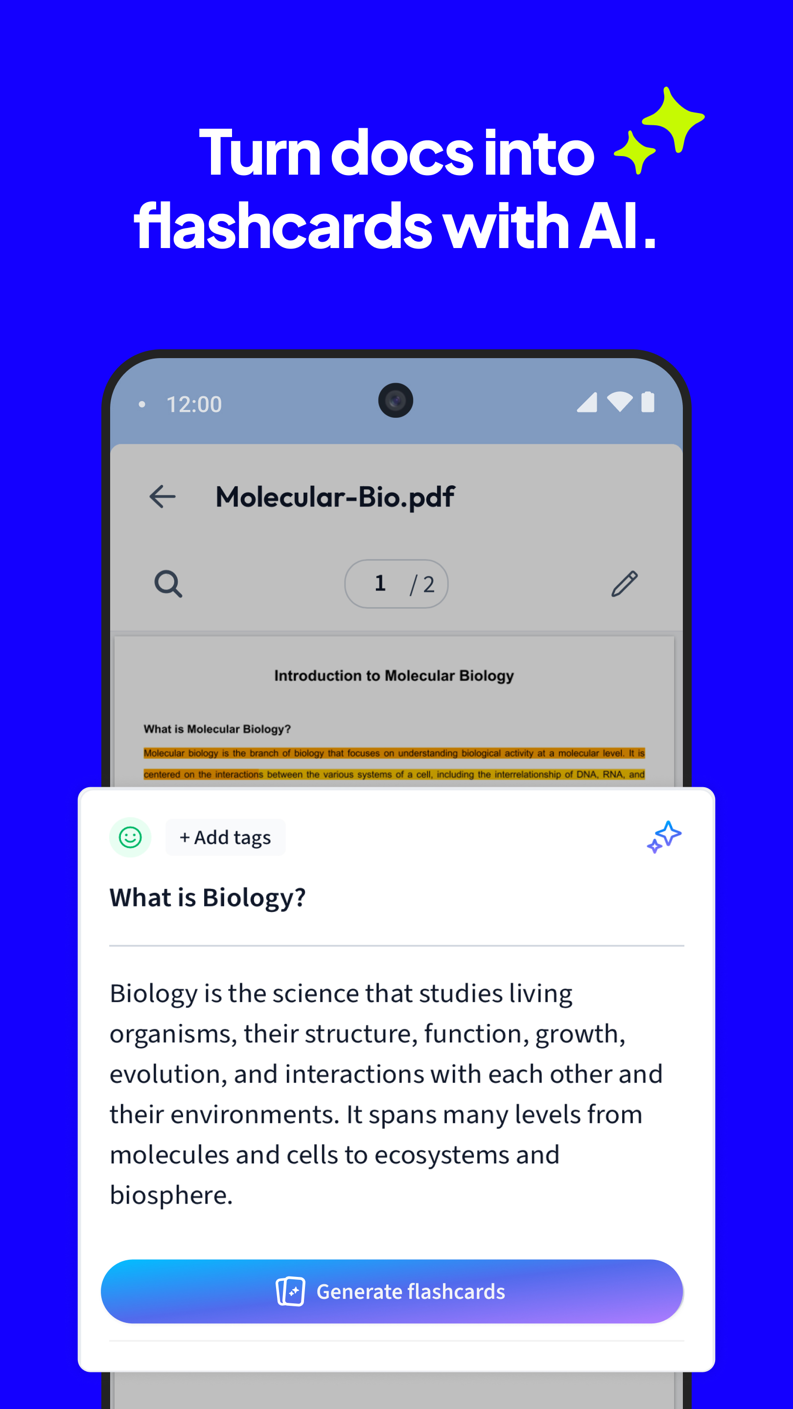 اسکرین شات 2 برنامه StudySmarter: Study & Revision