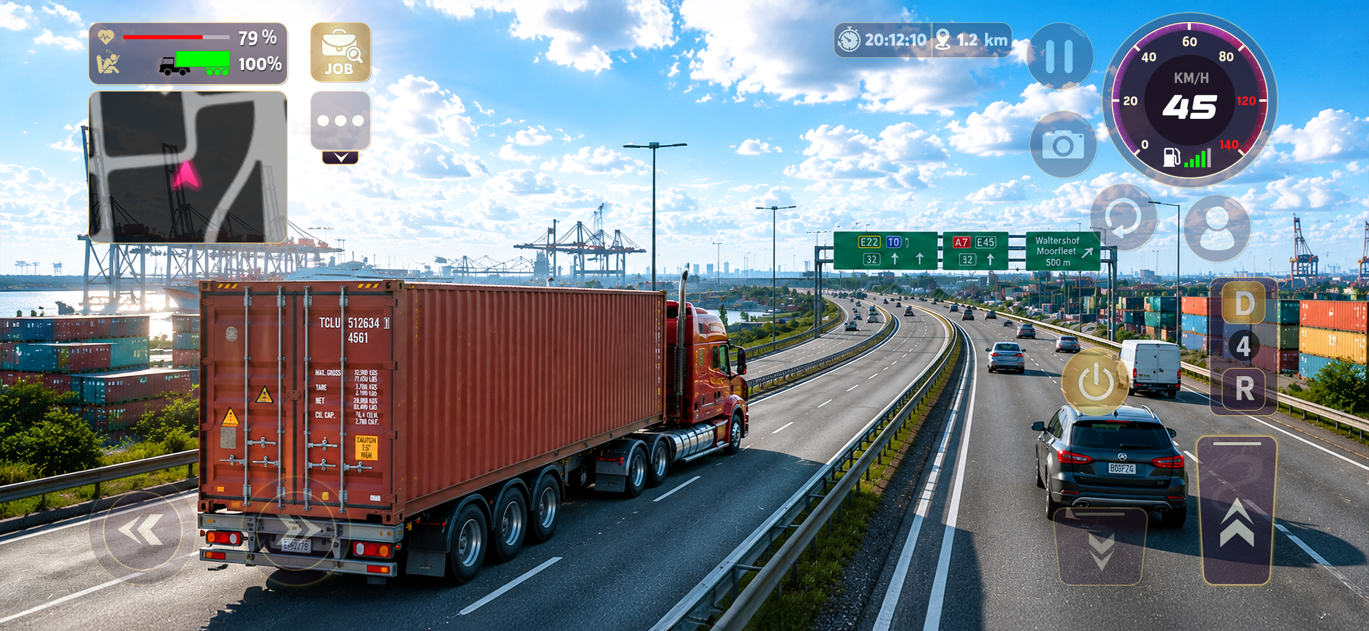 اسکرین شات 3 بازی Truck Simulator Cargo Legends