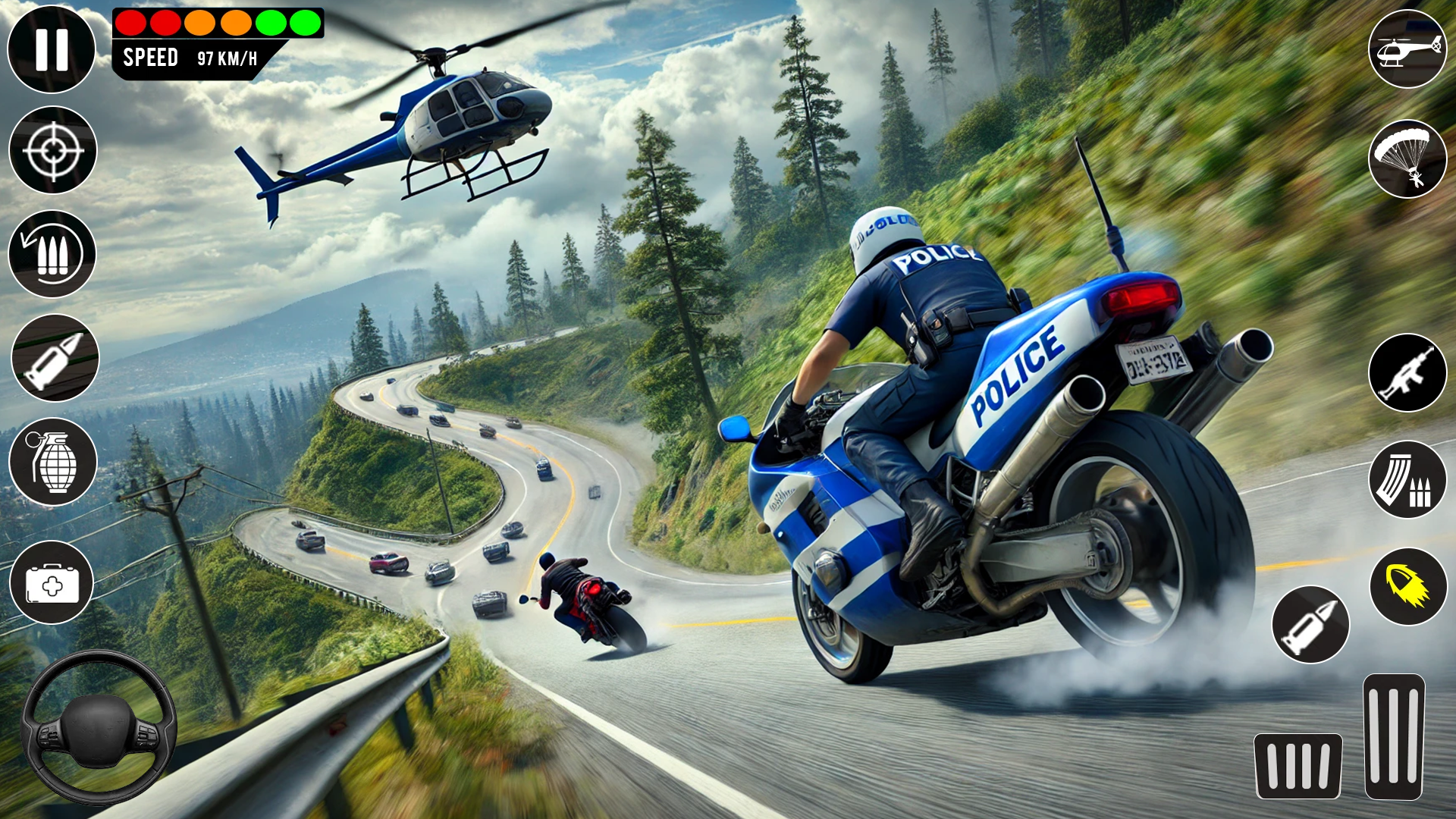 اسکرین شات 3 بازی Police Car Games - Police Game