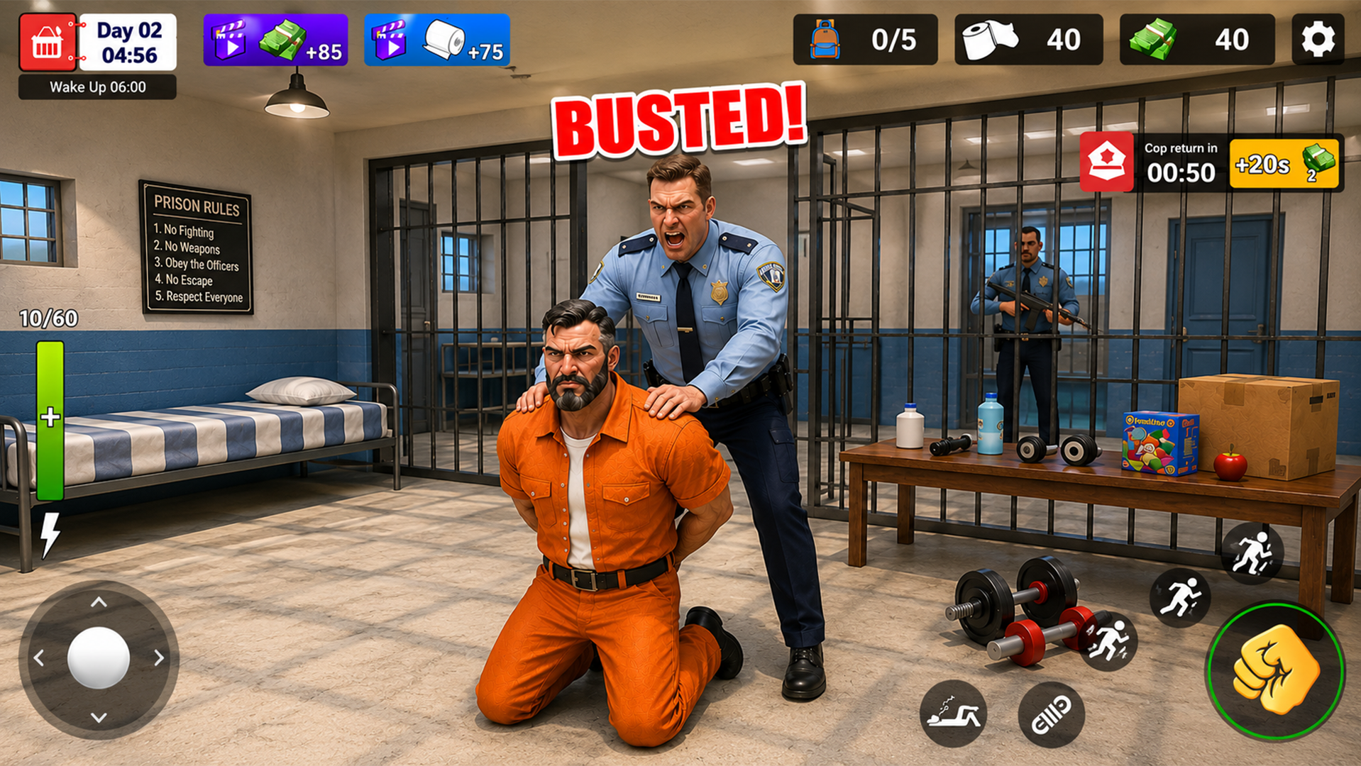 اسکرین شات 1 بازی Real Prison Breakout Spy Games