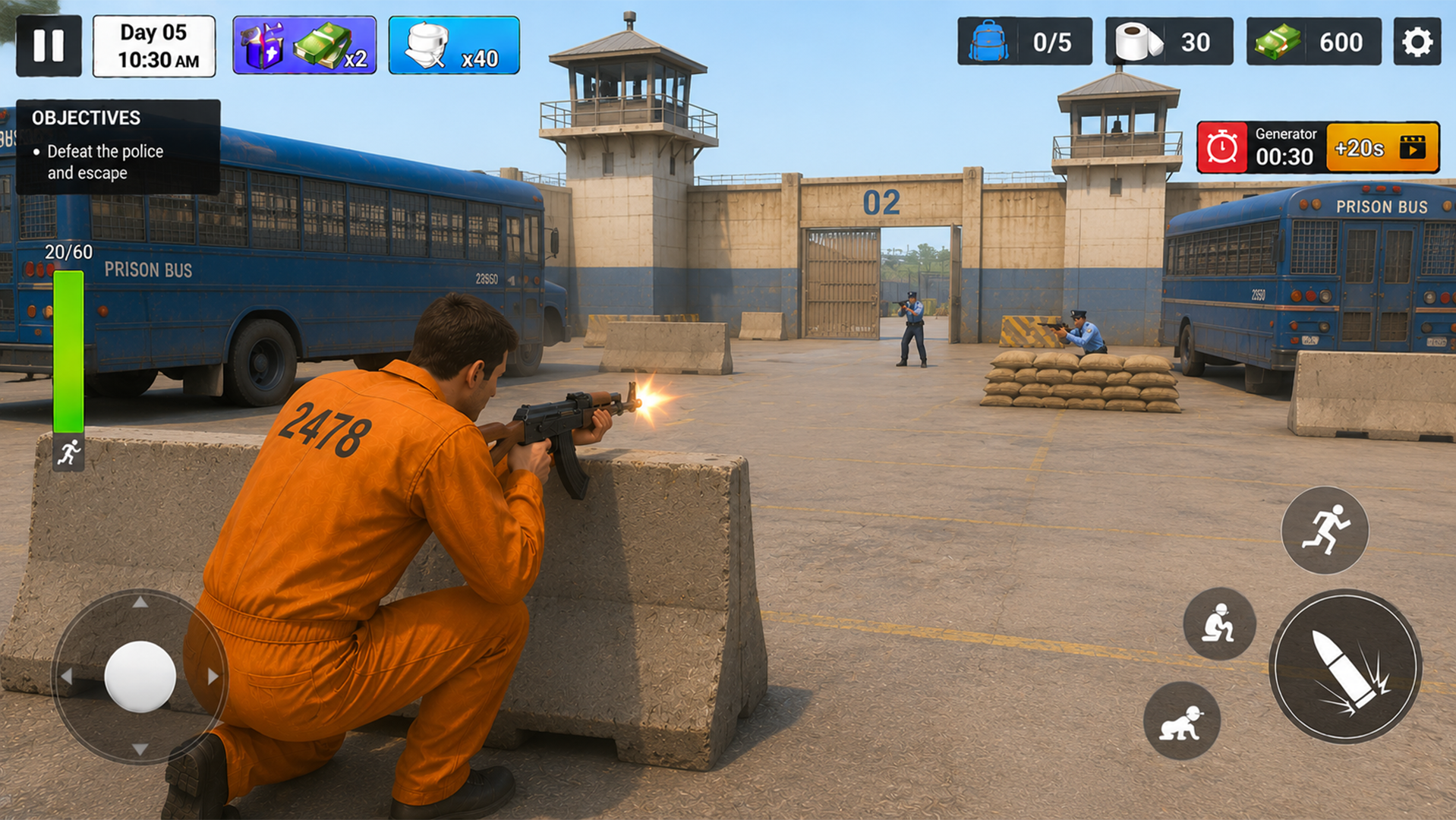 اسکرین شات 7 بازی Real Prison Breakout Spy Games