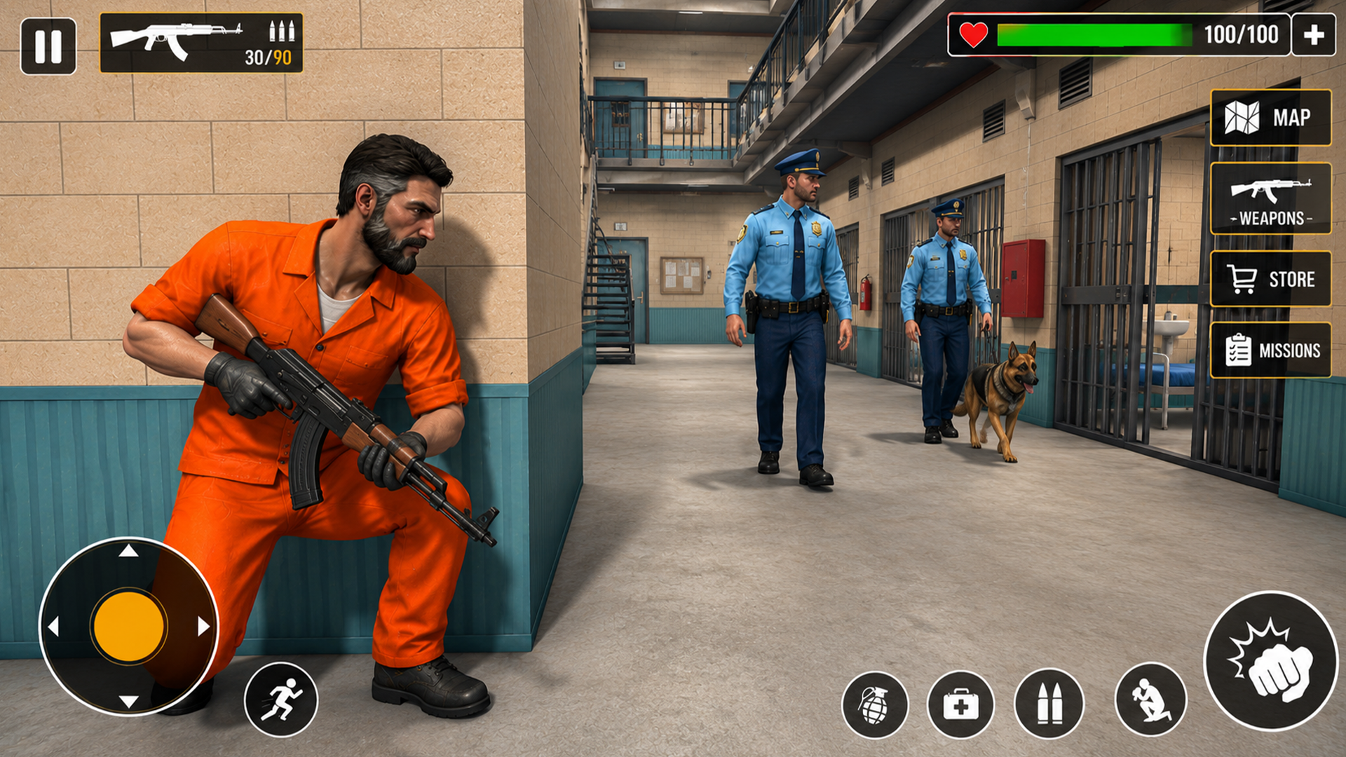 اسکرین شات 5 بازی Prison Escape: Spy Agent