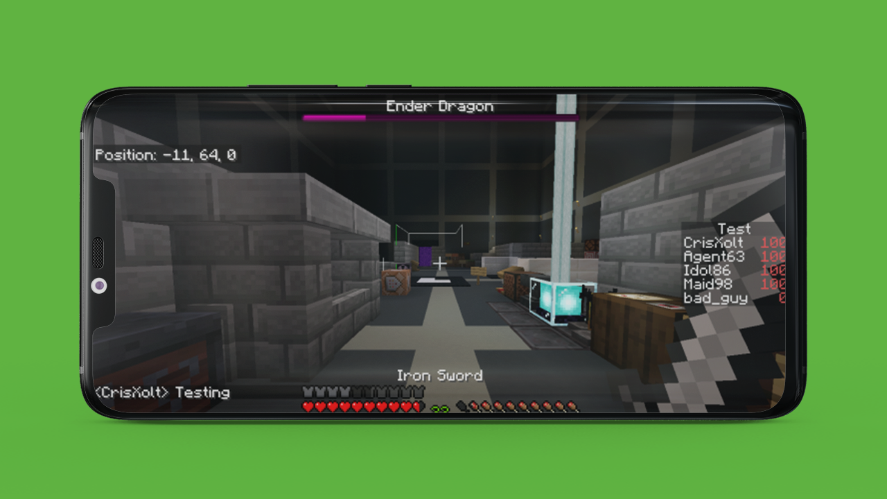 اسکرین شات 3 برنامه Java UI Mod for MCPE