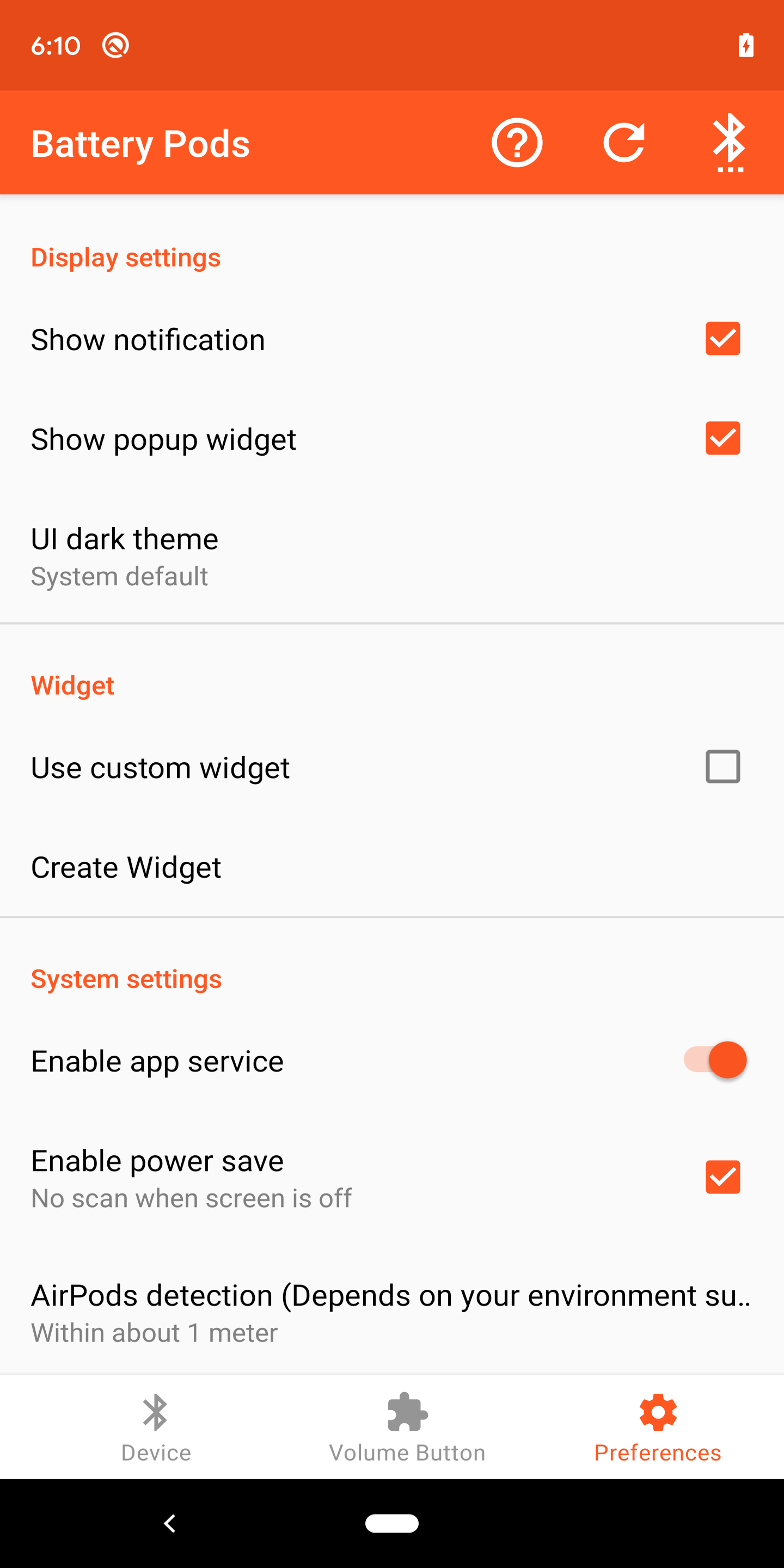 اسکرین شات 7 برنامه AirPods on Android