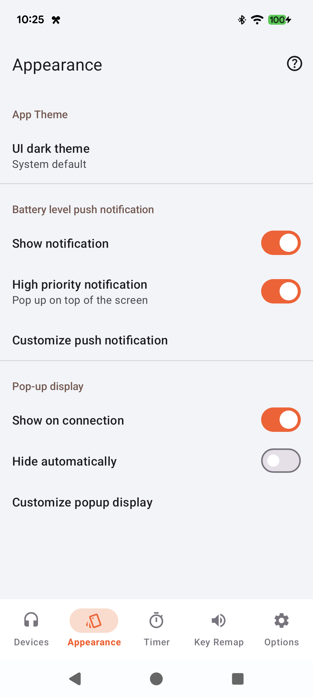اسکرین شات 6 برنامه AirPods on Android