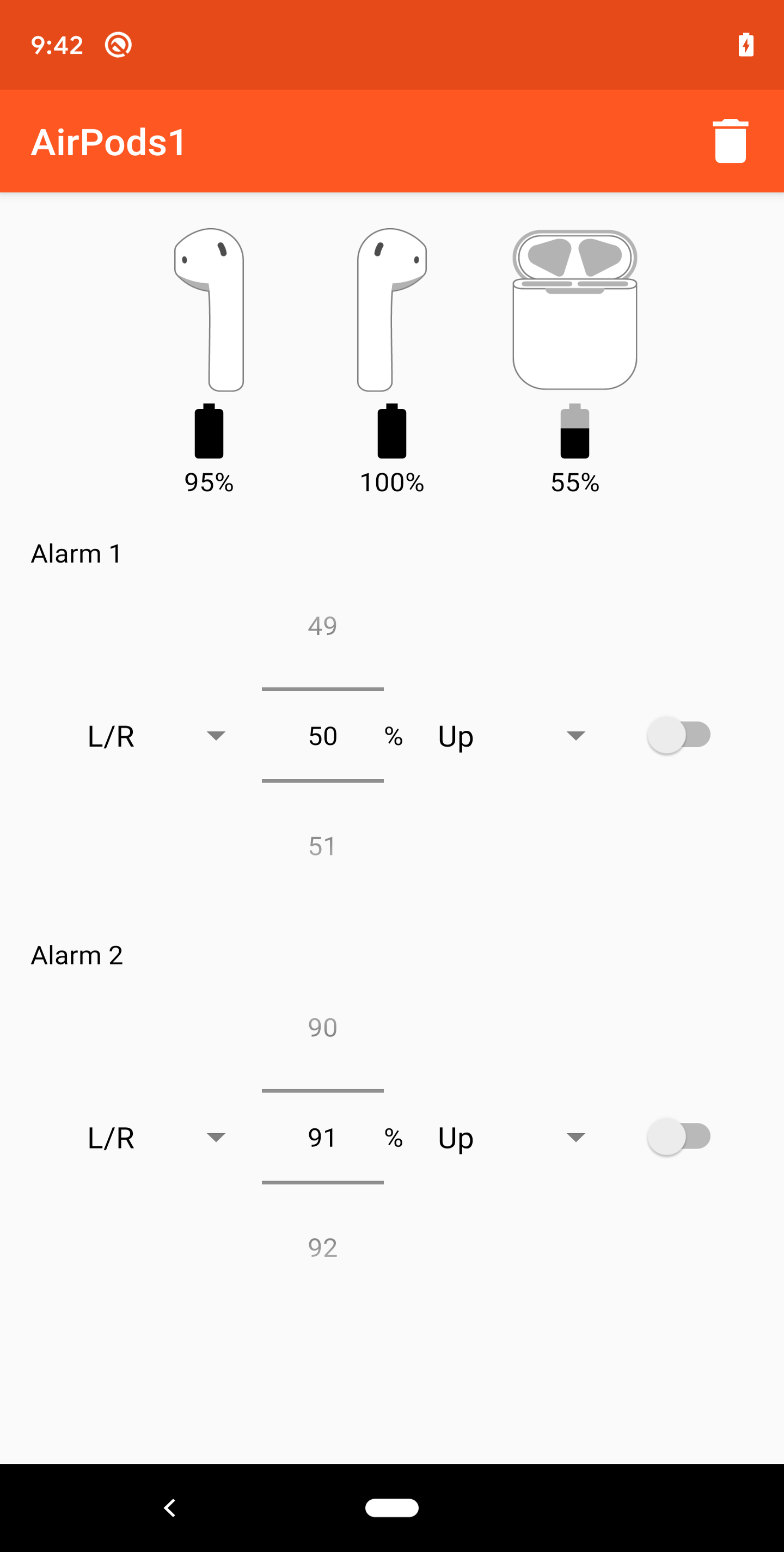 اسکرین شات 5 برنامه AirPods on Android