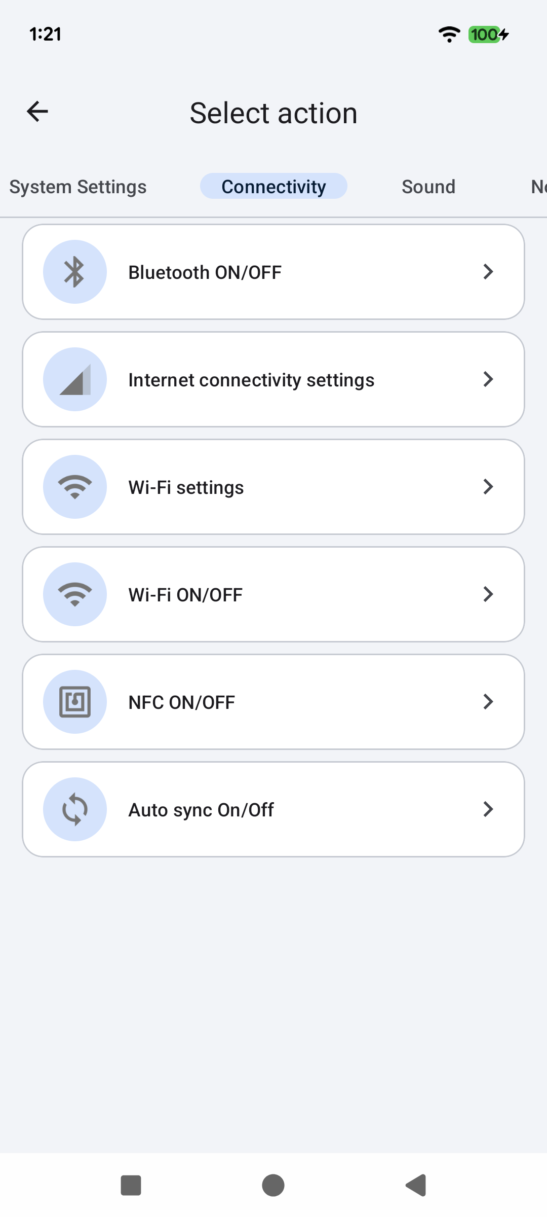 اسکرین شات 6 برنامه Button & Gesture Mapper