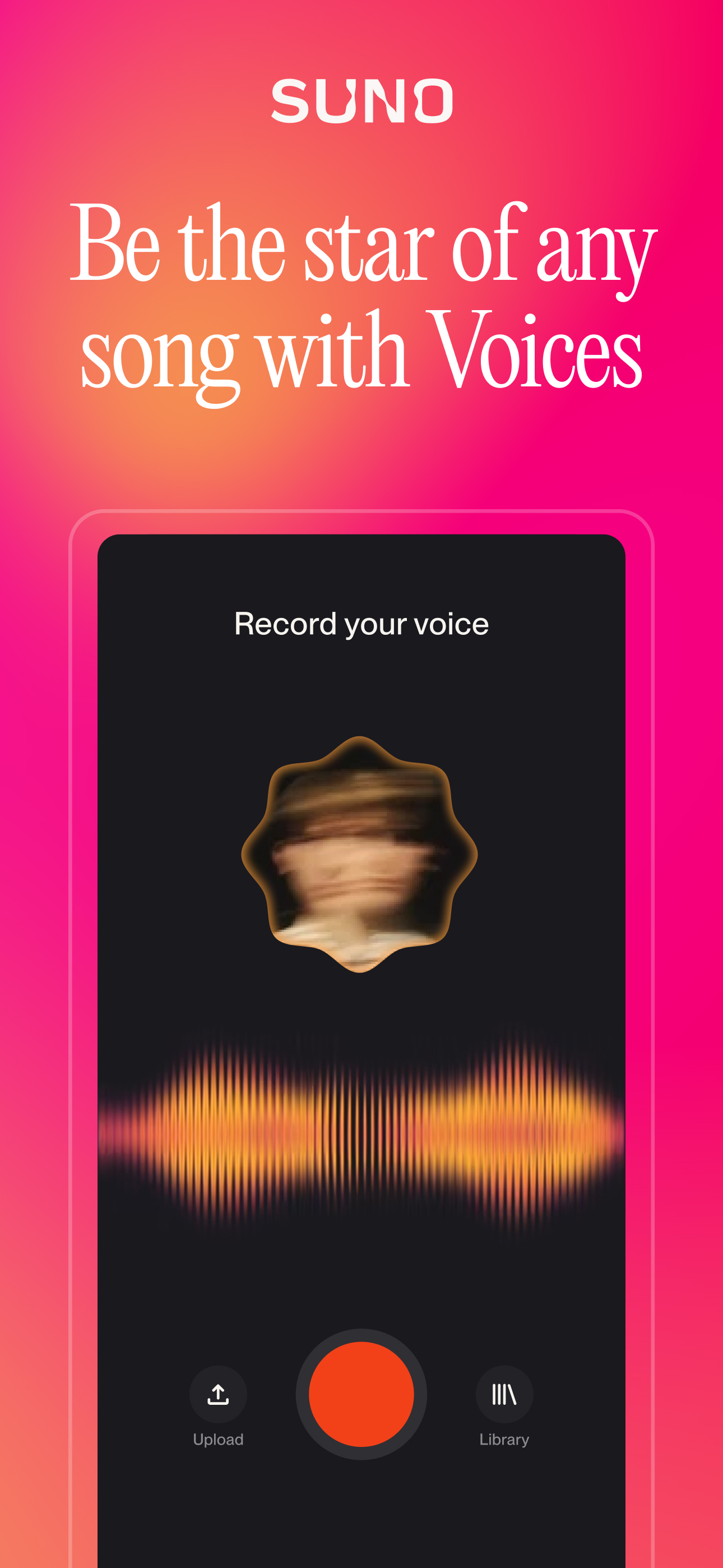 اسکرین شات 1 برنامه Suno - AI Music & Songs Maker