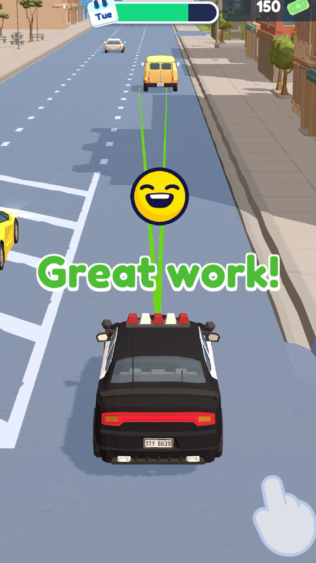 اسکرین شات 2 بازی Traffic Cop 3D: Car Chase