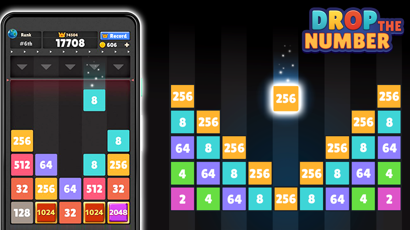 اسکرین شات 7 بازی Drop The Number™ : Merge Game
