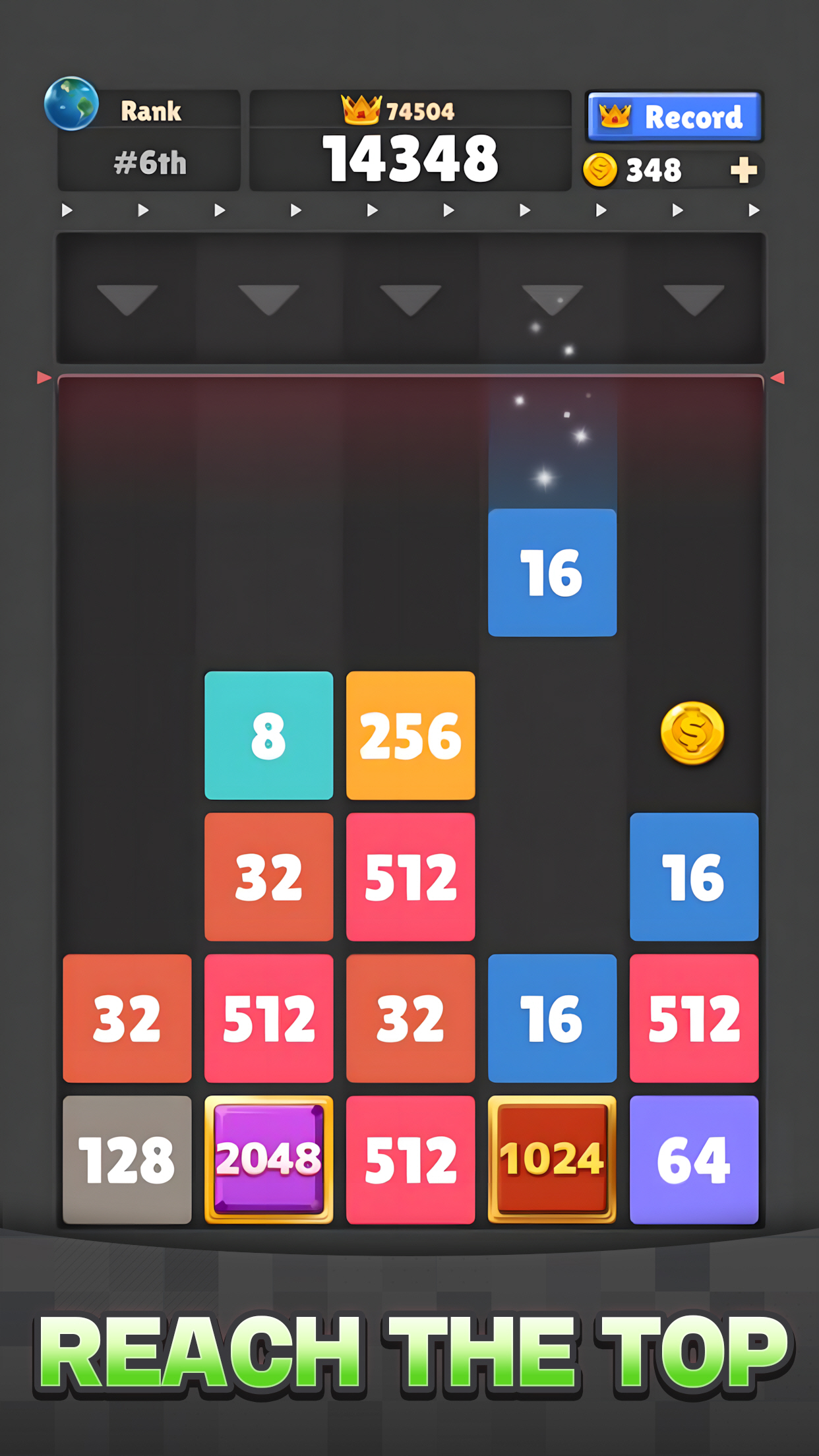 اسکرین شات 4 بازی Drop The Number® : Merge Game