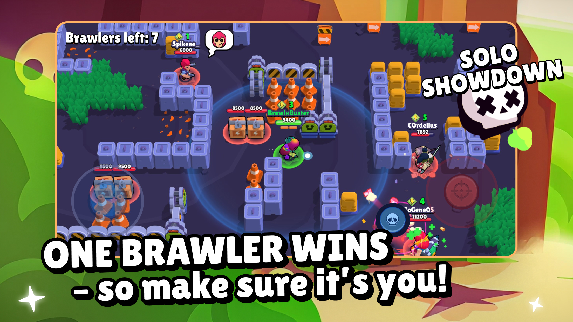 اسکرین شات 3 بازی براول استارز - Brawl Stars