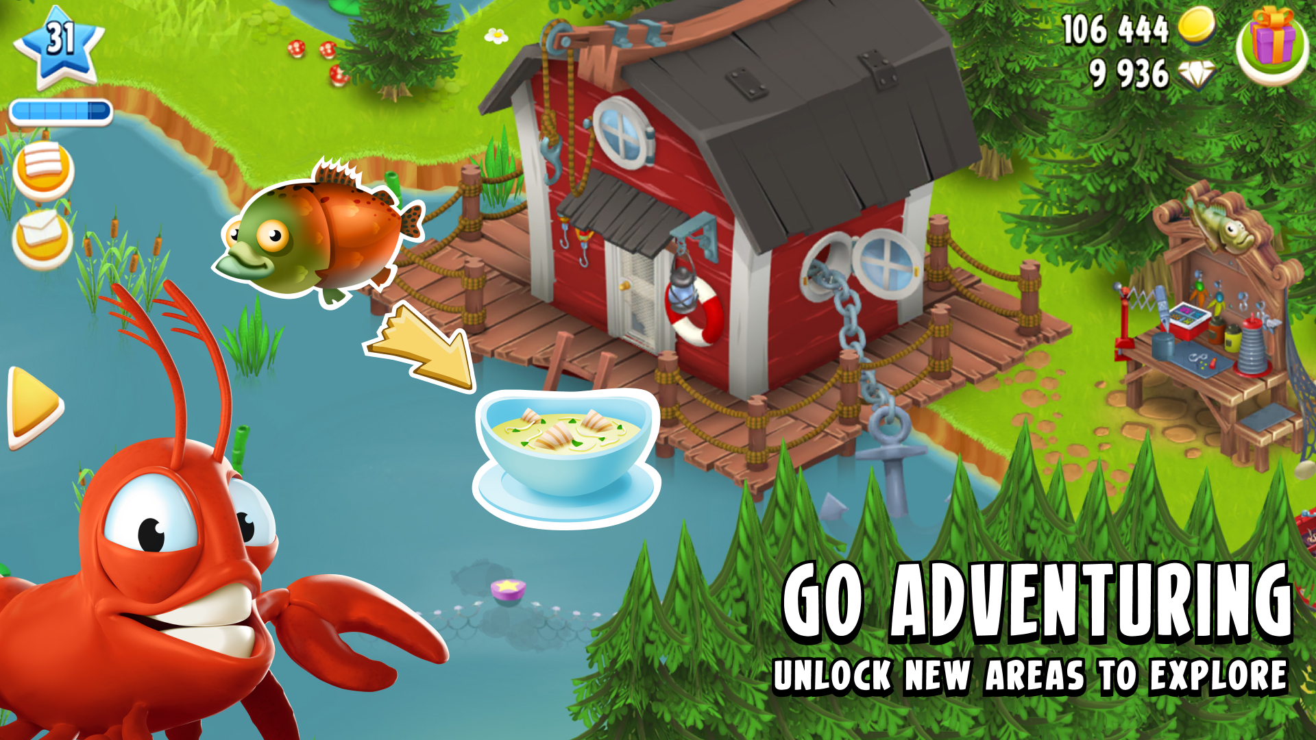 اسکرین شات 7 بازی hay day (هی دی)