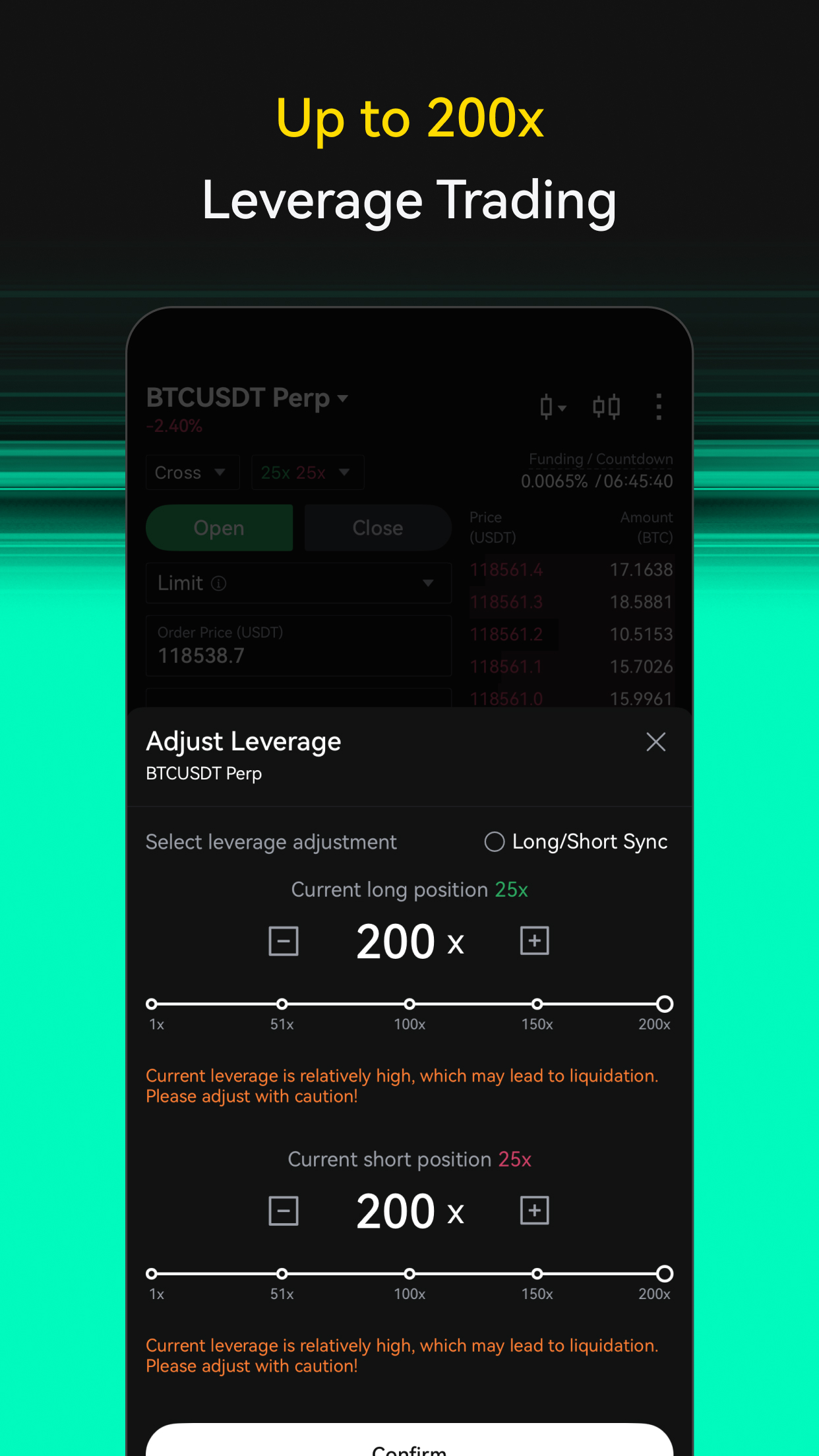 اسکرین شات 5 برنامه LBank - Buy Bitcoin & Crypto