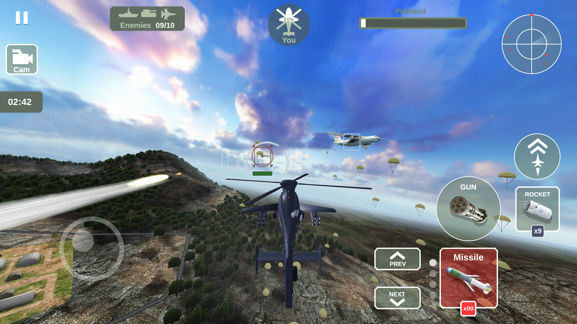 اسکرین شات 4 بازی Helicopter Simulator: Warfare