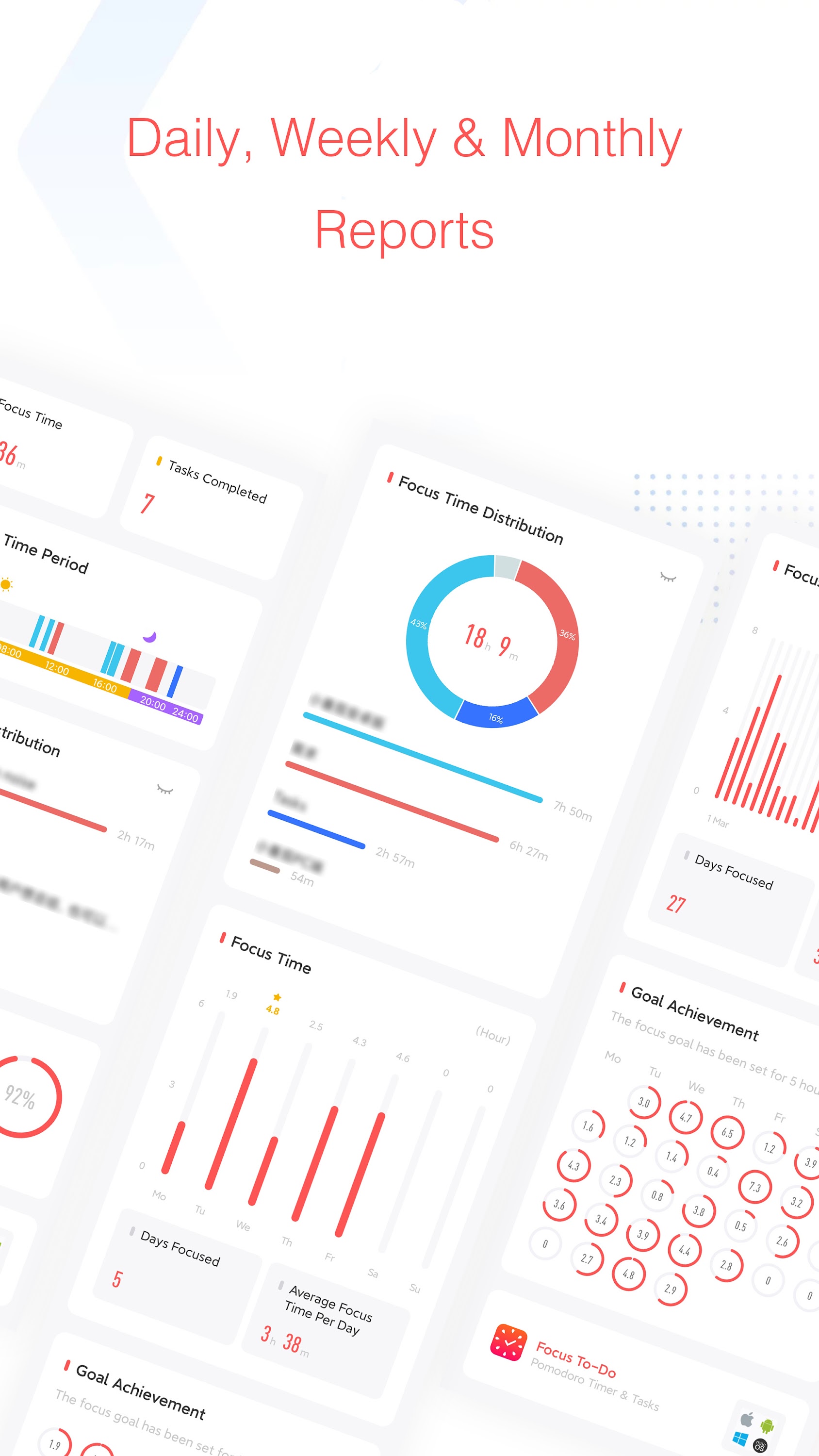 اسکرین شات 7 برنامه Focus To-Do: Pomodoro & Tasks