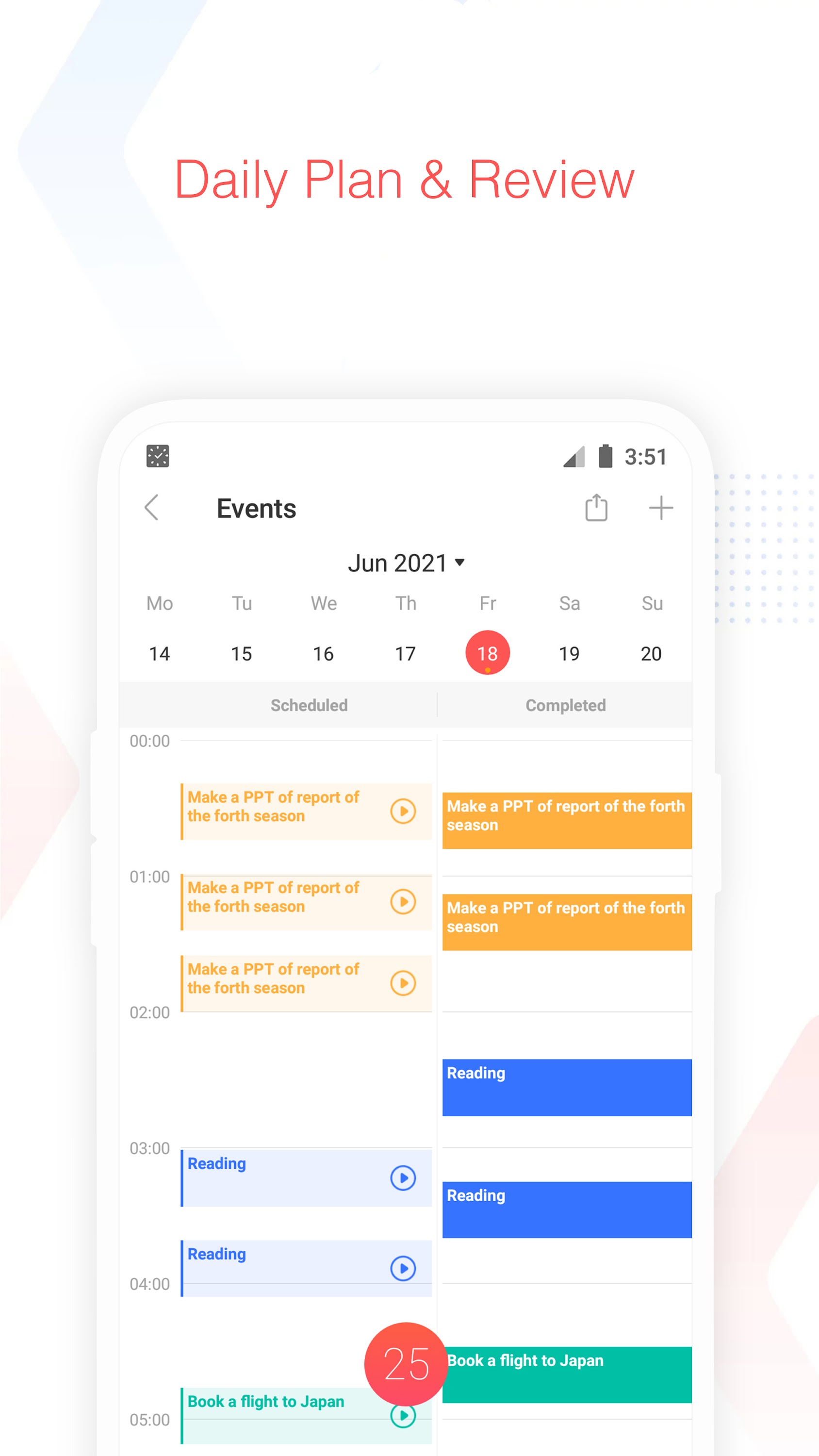 اسکرین شات 6 برنامه Focus To-Do: Pomodoro & Tasks
