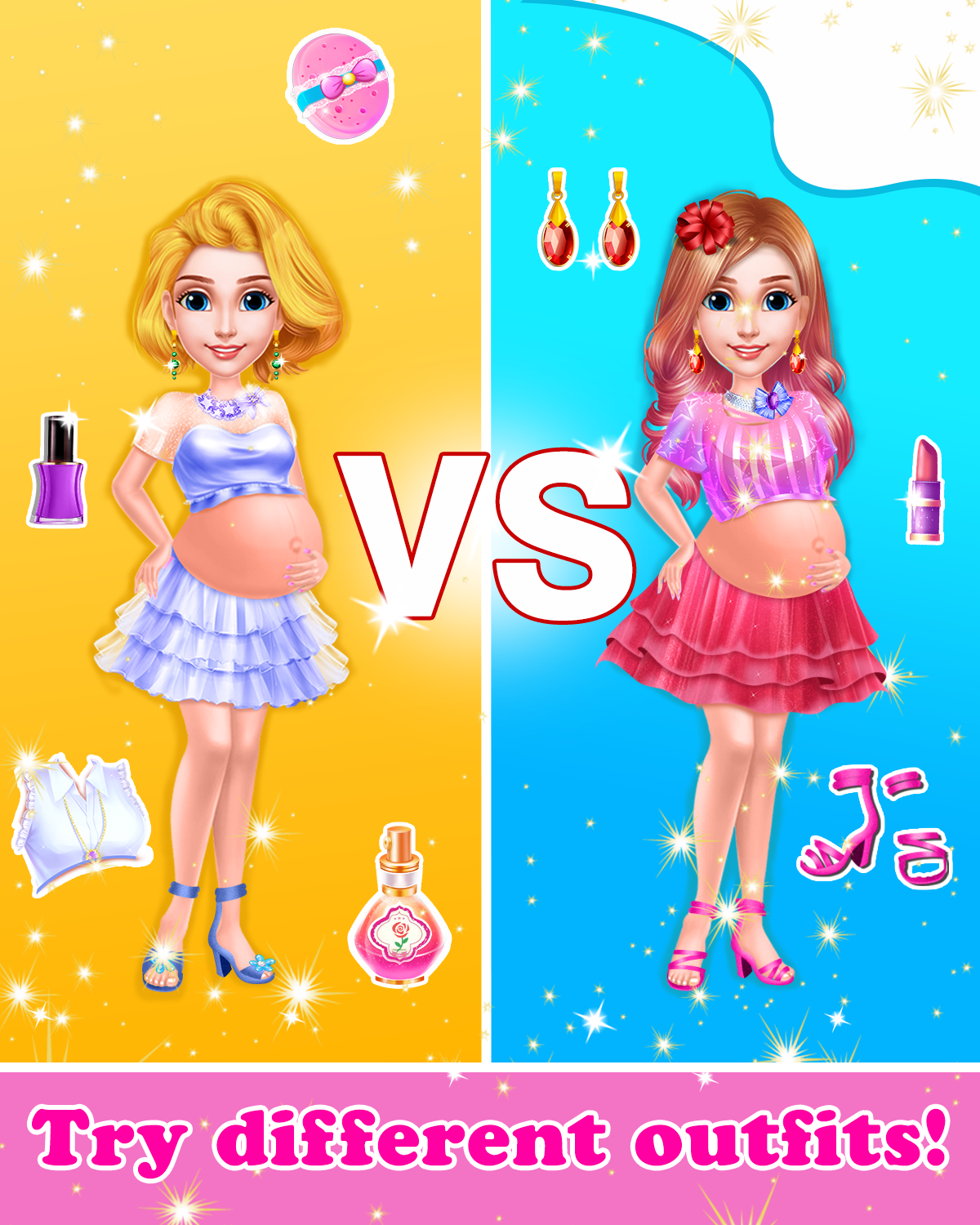 اسکرین شات 7 بازی Pregnant Mommy Salon Makeover