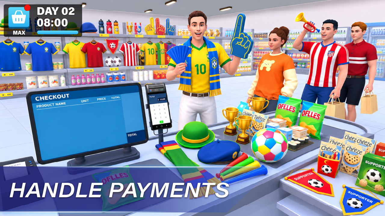 اسکرین شات 3 بازی My Supermarket Journey