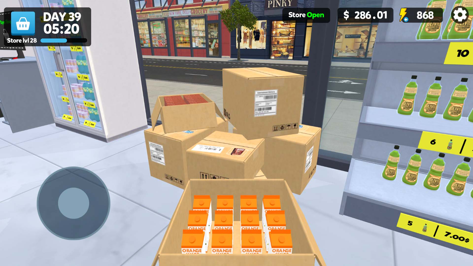 اسکرین شات 5 بازی Supermarket Simulator Game 3D