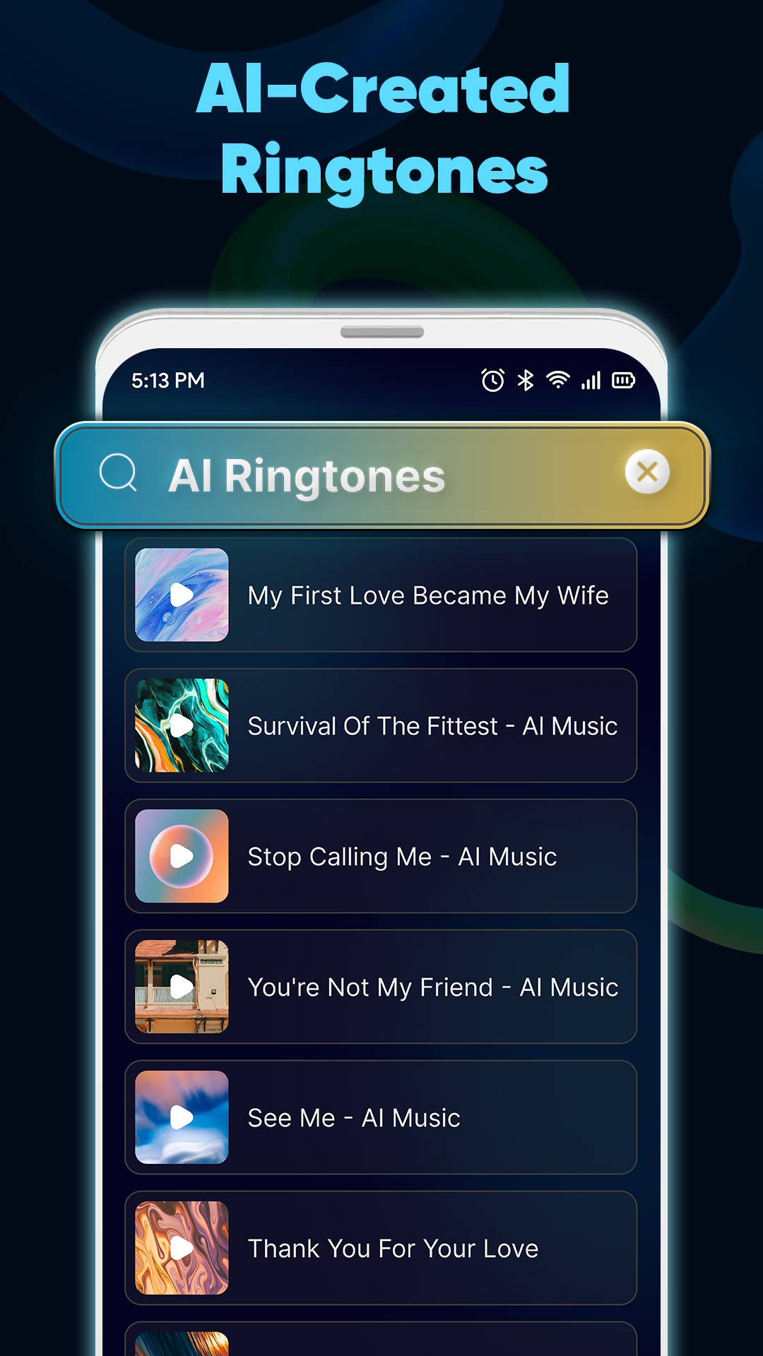 اسکرین شات 4 برنامه Phone Ringtones For Android