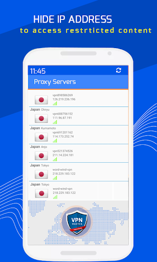 اسکرین شات 4 برنامه SuperVpn Master Free Vpn Client