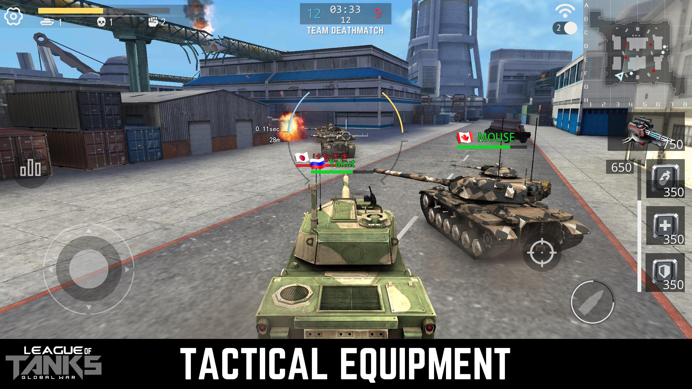 اسکرین شات 5 بازی League of Tanks - Global War