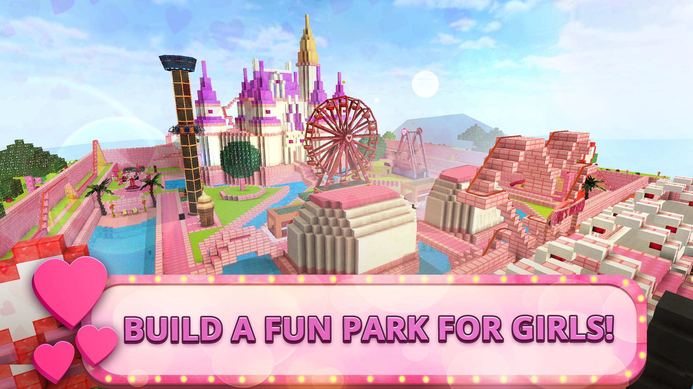 اسکرین شات 1 بازی Girls Theme Park Craft: Water