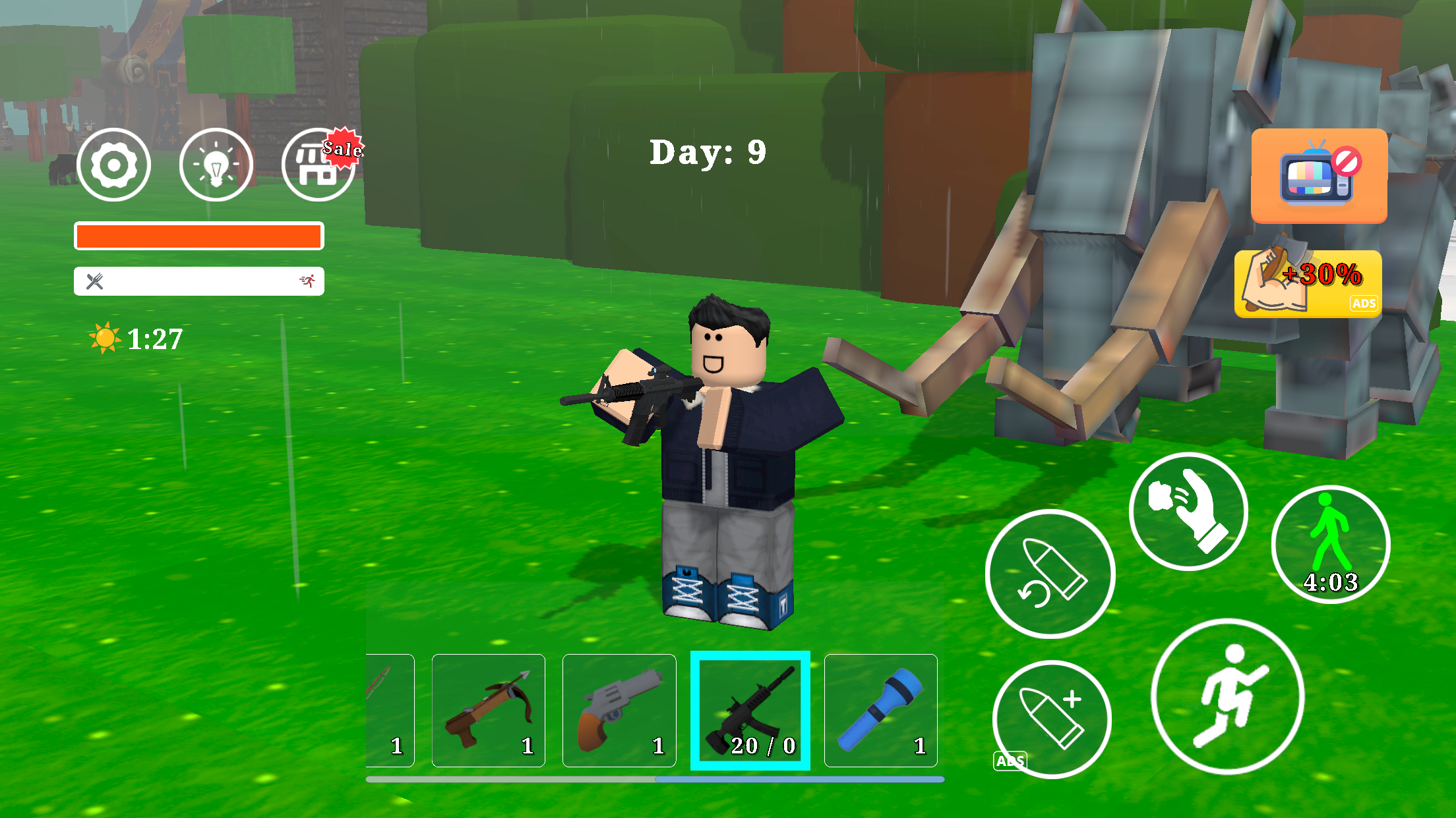 اسکرین شات 4 بازی Night Survive in Haunt Forest