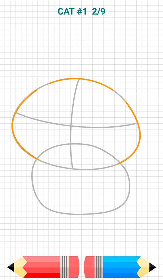 اسکرین شات 3 برنامه How to Draw Kawaii Drawings