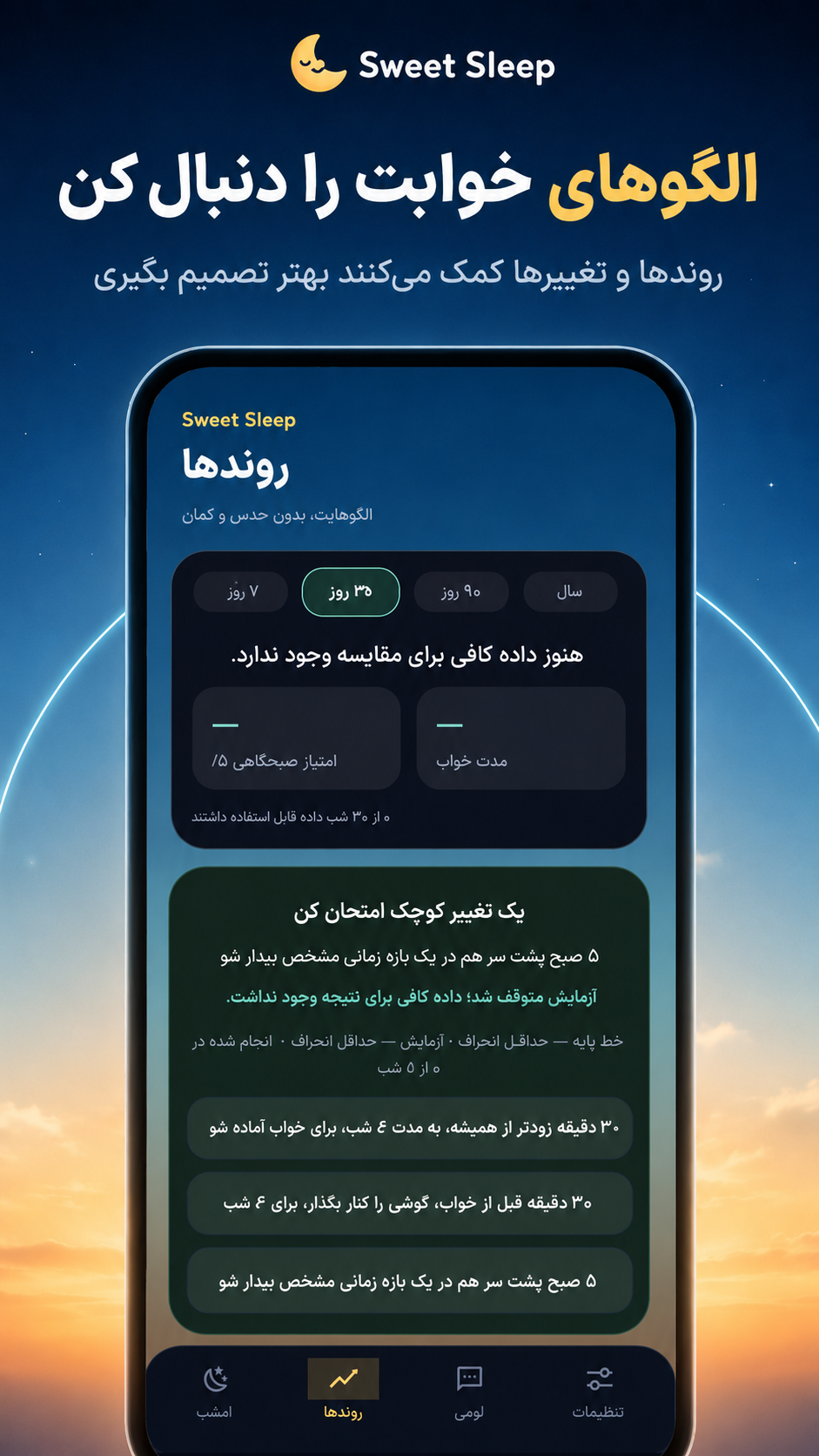 اسکرین شات 2 برنامه سوییت اسلیپ