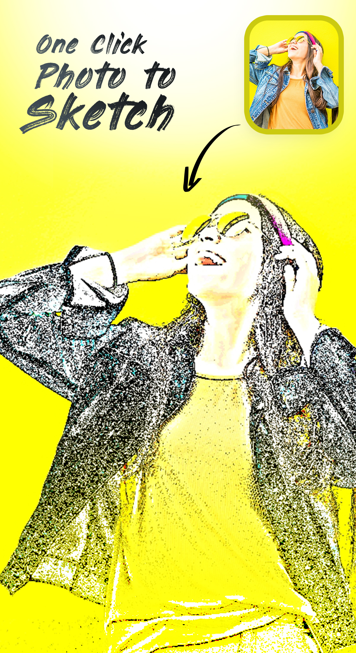 اسکرین شات 3 برنامه Pencil Sketch Photo Editor